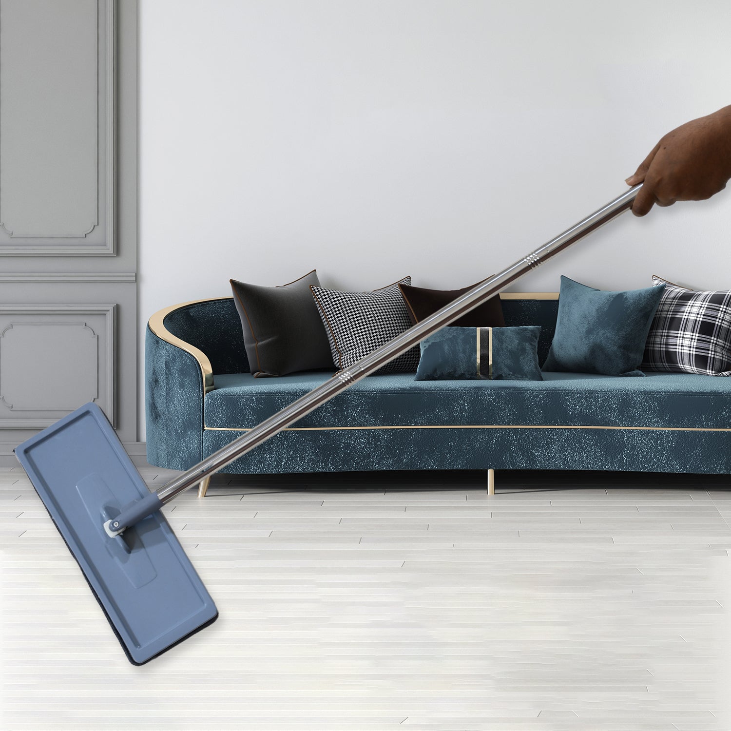 360° Rotating Mop: Effortless Floor Cleaning for All Surfaces - Bhavnagar Deodap