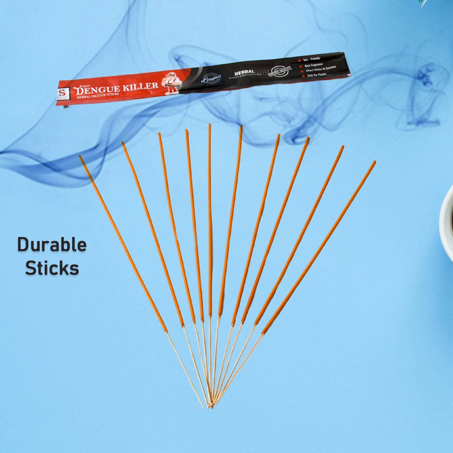 Mosquito Agarbatti Stick Herbal Mosquito Agarbatti  (1 Packet / 10 Sticks) (Incense Stick) - Bhavnagar Deodap