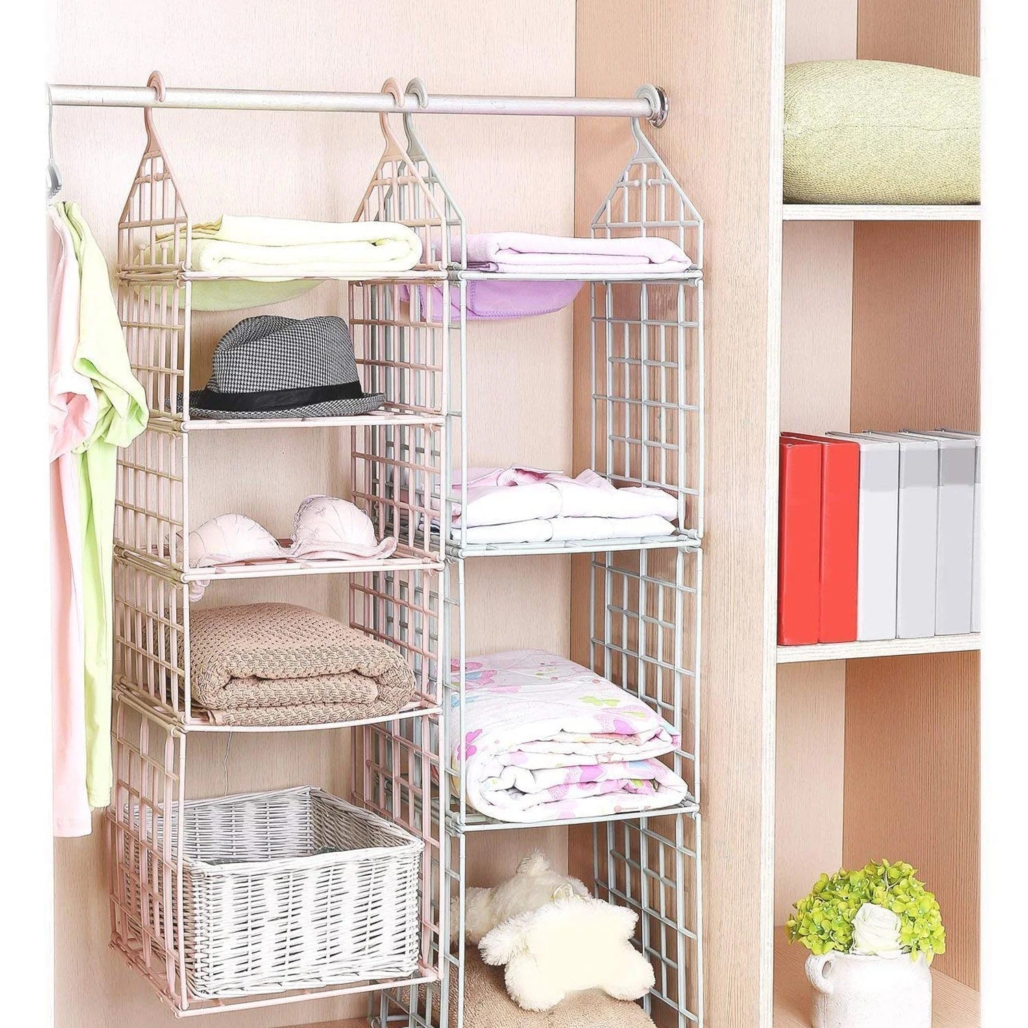 HANGING ORGANIZER STORAGE HOLDERS & RACKS - Bhavnagar Deodap