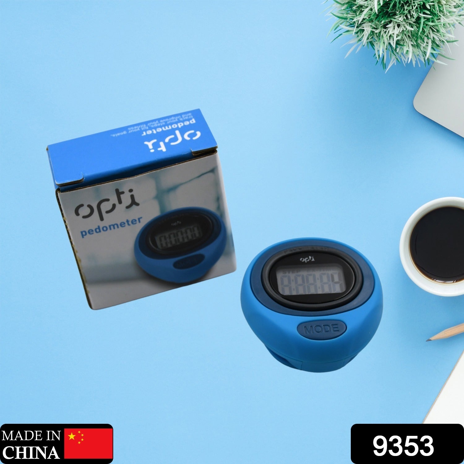 Digital Pedometers for Men and Women - Accurate Step Tracker for Walking, Running, to Track Calories, Distance, Speed and Duration Fitness - Bhavnagar Deodap