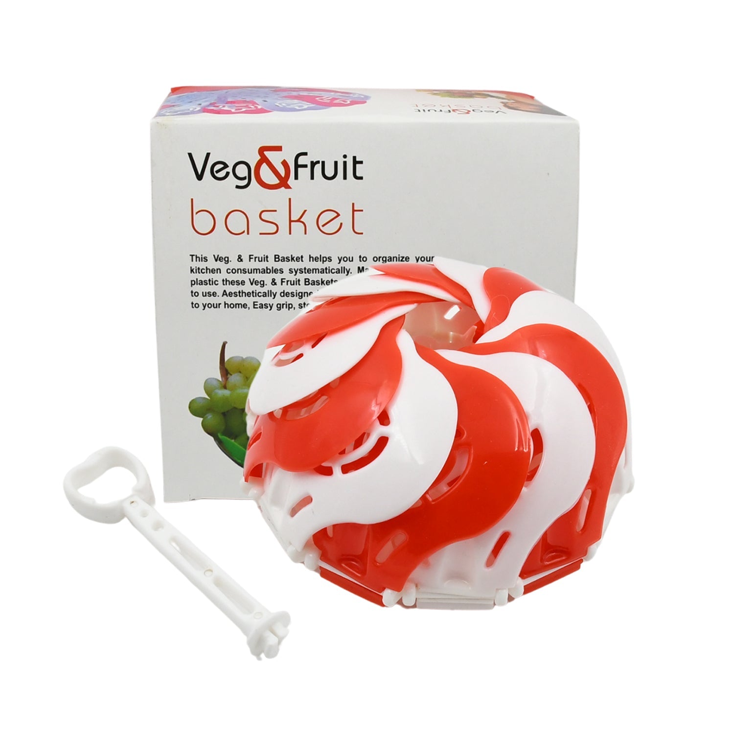 Foldable Lotus Shape Basket Tray for Multi-use (1 Pc) - Bhavnagar Deodap