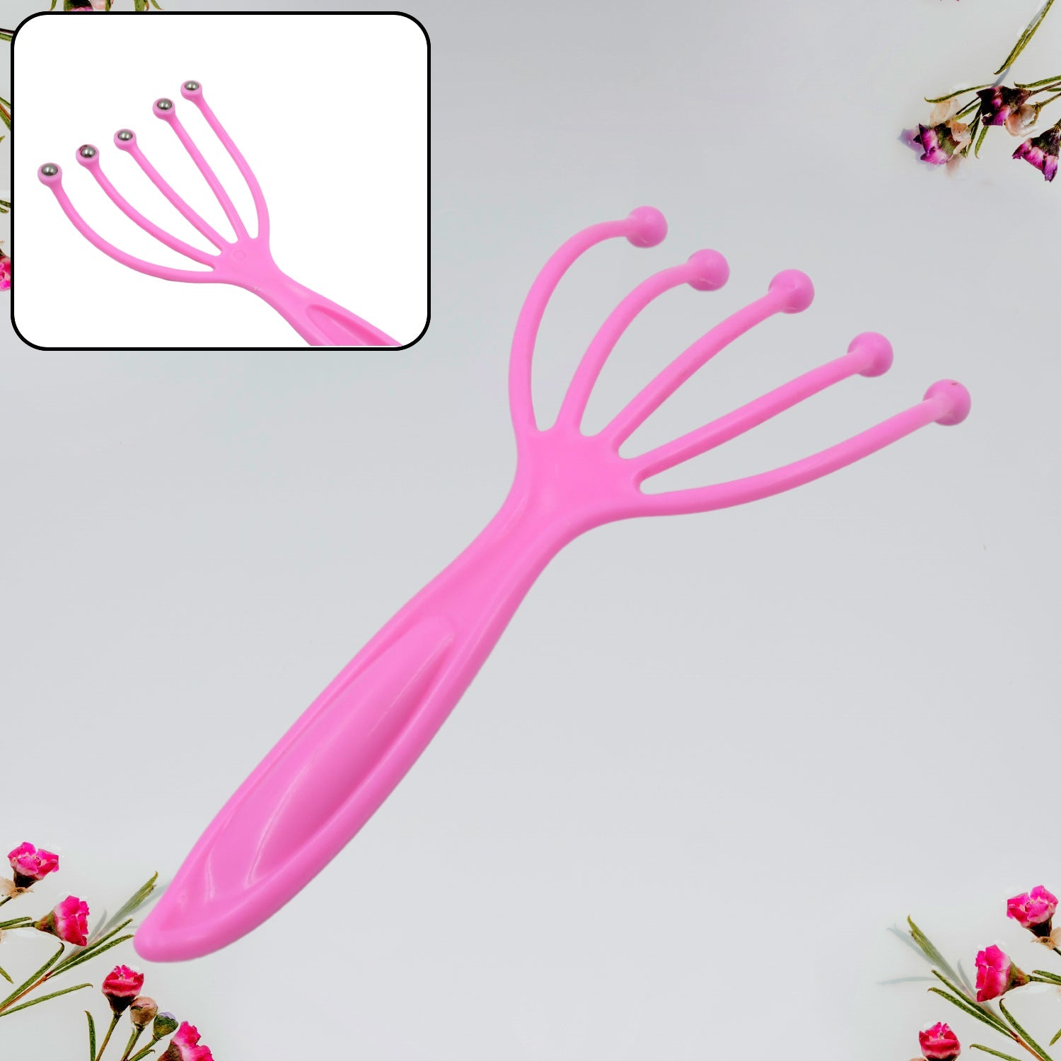 Scalp Massager Handheld Portable Head Massager Deep Relax and Pressure Relief in Office Household and Tour & Father’s Day and Mother’s Day Gifts for Home Relaxation (1 Pc ) - Bhavnagar Deodap