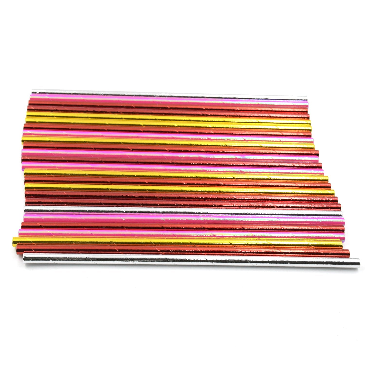 Home Paper Straws Durable & Eco-Friendly Colorful - Drinking Straws & Party Decoration Supplies, Adorable Solid Color Food Grade Paper Straws for Birthday, Wedding, Baby Shower Celebration (25 Pcs Set) - Bhavnagar Deodap