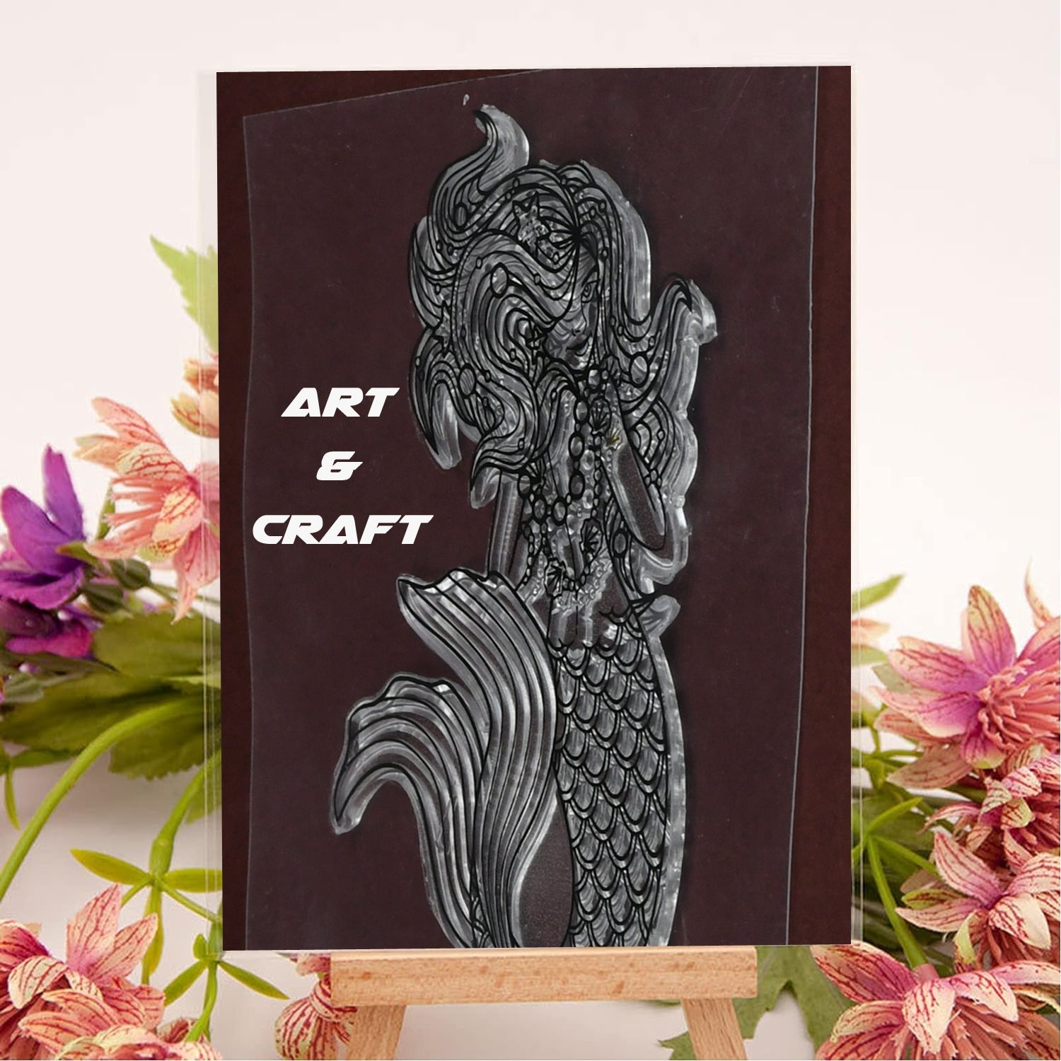 Reusable Rubber Stamp, TPR Stamp DIY Accessories Good Stamping Effect DIY Transparent Stamp Stick Repeatedly for Envelope for Diary for Invitation Letter, Photo Album Decoration for Paper Crafts (Mix Design / 1 Set) - Bhavnagar Deodap
