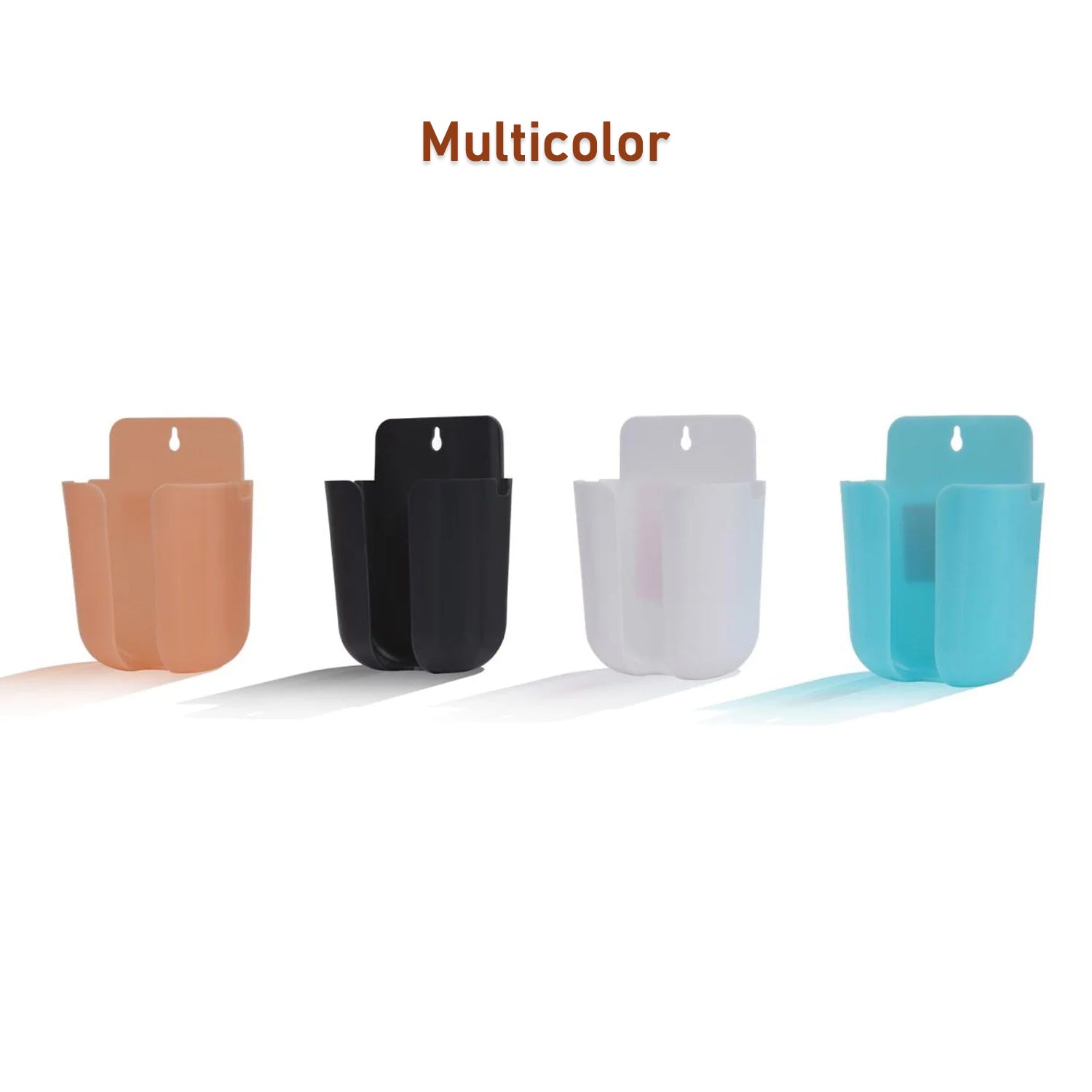 Wall Mounted Storage Box Remote Storage Organizer Case (Multicolour) - Bhavnagar Deodap