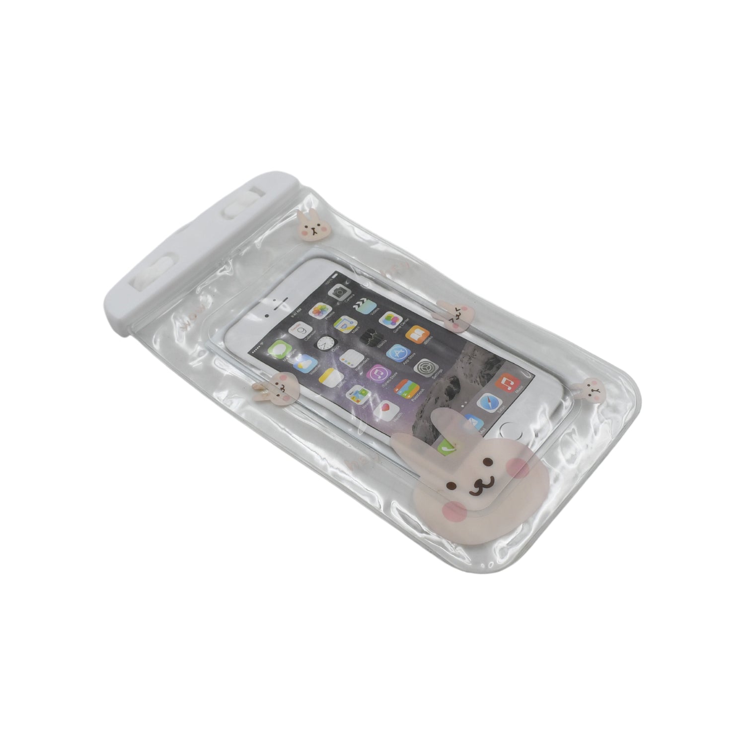 Mobile Cover Pouch Transparent Waterproof Sealed Plastic Smartphone Protective Pouch Cover/Bag for All Mobile Phones - Bhavnagar Deodap