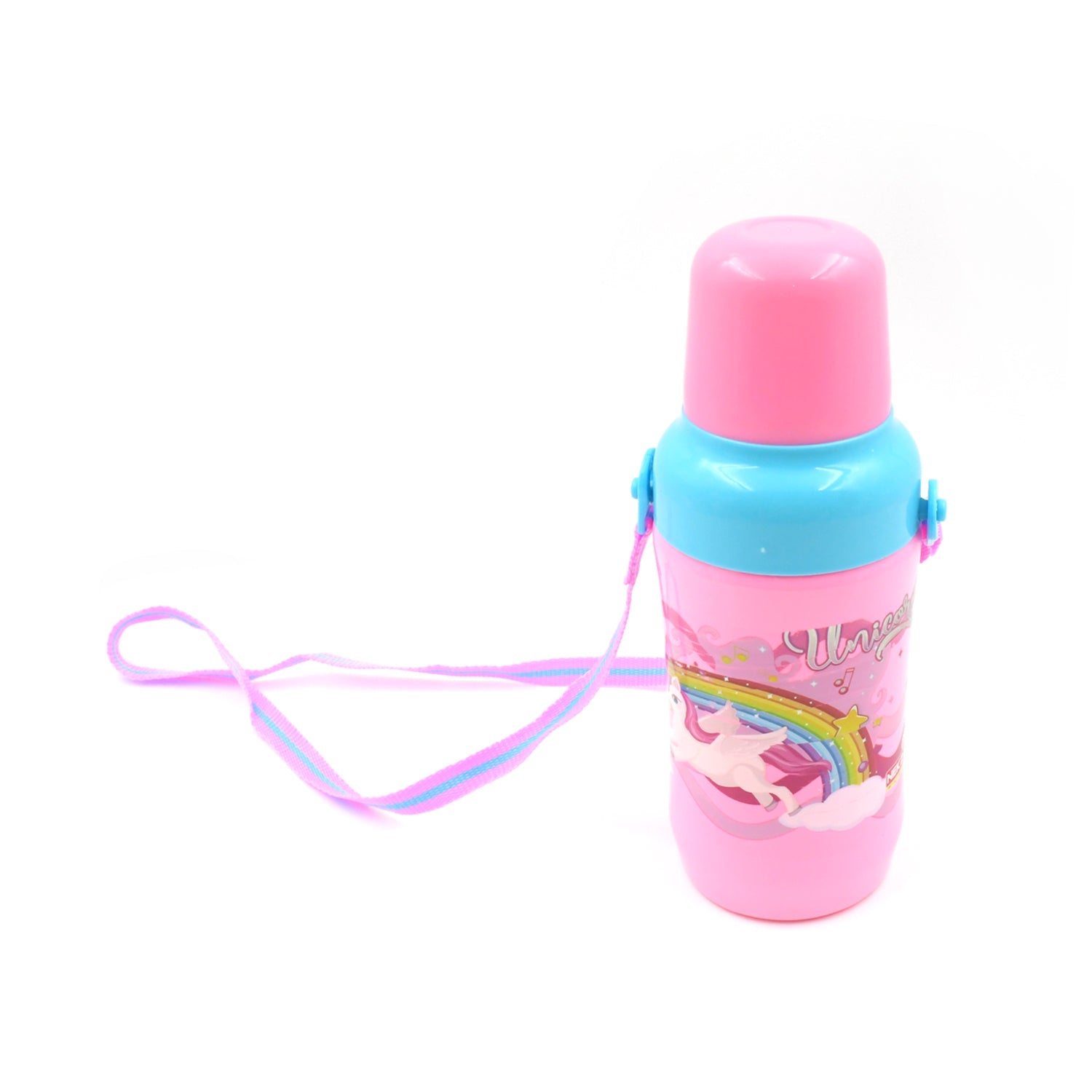 500ml Insulated Sports Water Bottle with Dori & Straw: Leakproof, BPA-Free, Kids - Bhavnagar Deodap