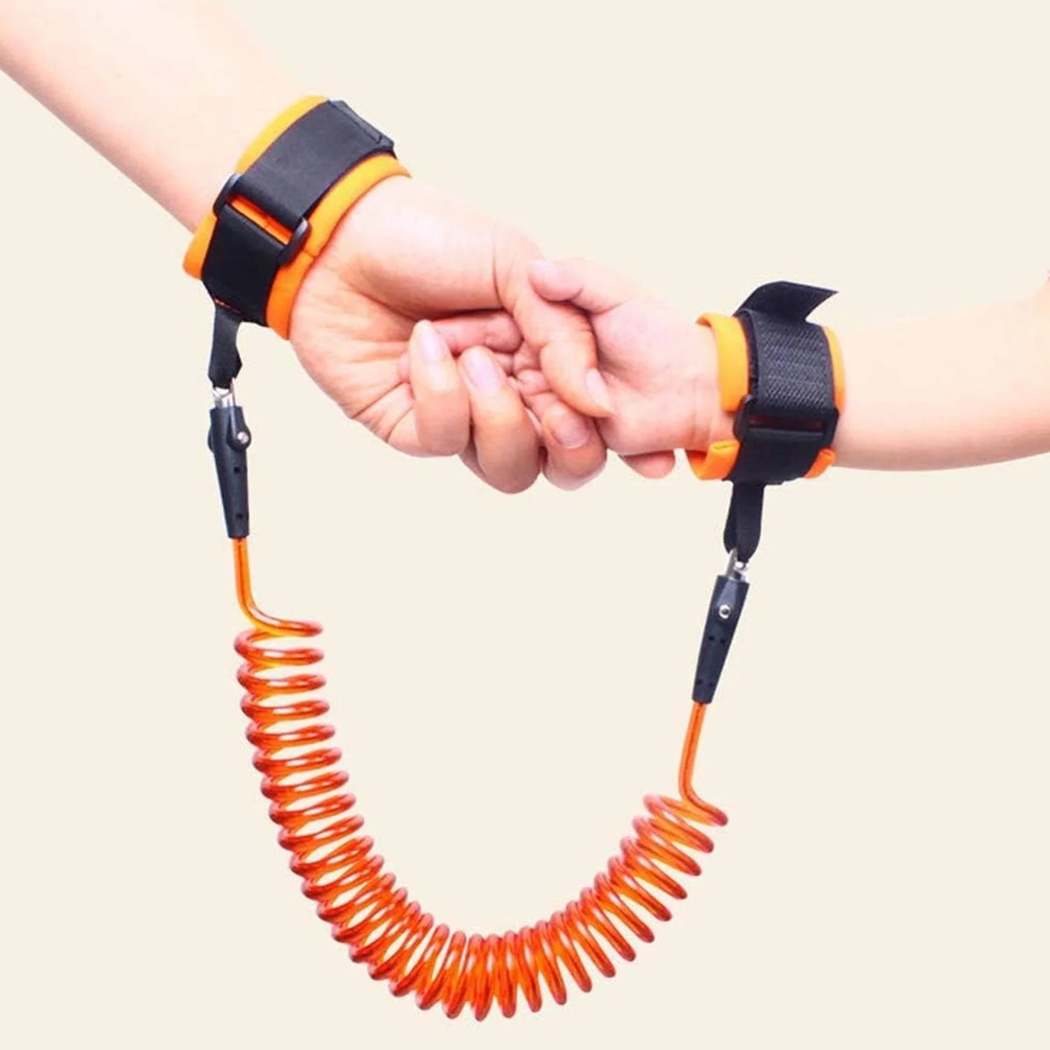 Baby Safety Rope, Anti Lost Safety Wrist Bracelet for Baby Child, with Extra Long Harness Strap Walking Hand Belt, Comfortable Children's Harness for Toddlers Kids (Maximum length to 2.5M) - Bhavnagar Deodap