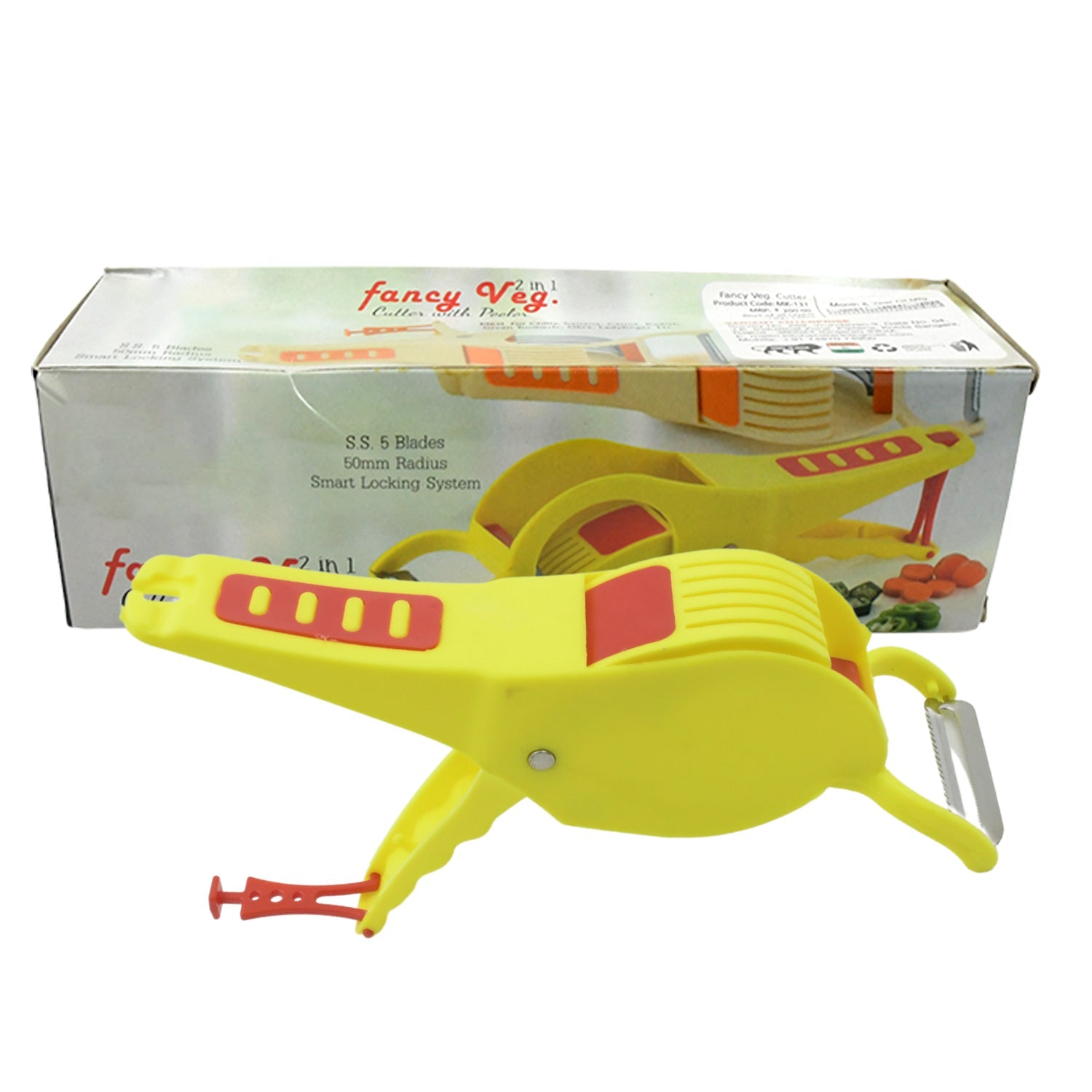 2-in-1 Vegetable and Fruits Cutter / Chopper - Bhavnagar Deodap