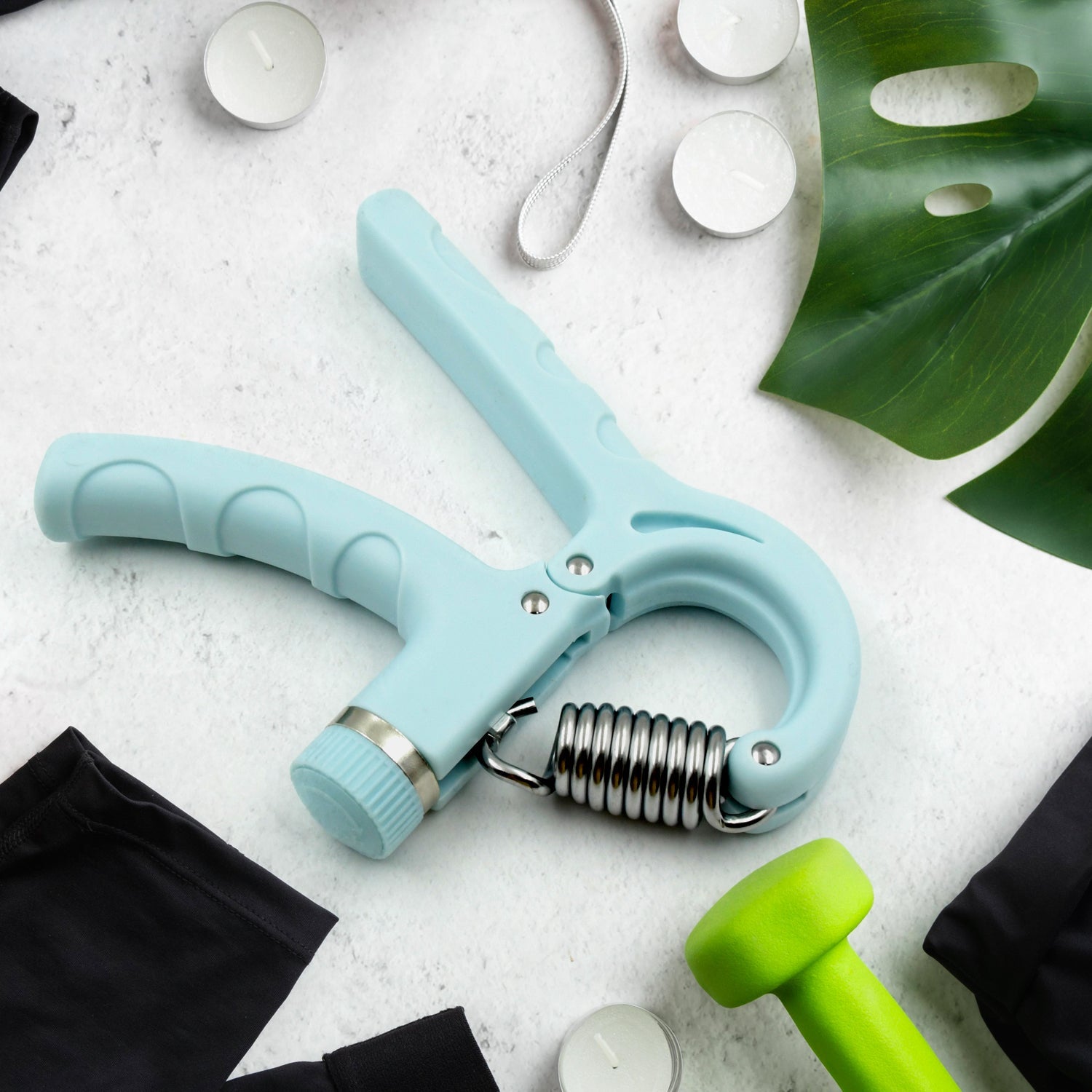 Gym Fitness Hand Grip Men Adjustable Finger Heavy Exerciser Strength for Muscle Recovery Hand Gripper Trainer strengthener (1 Pc) - Bhavnagar Deodap