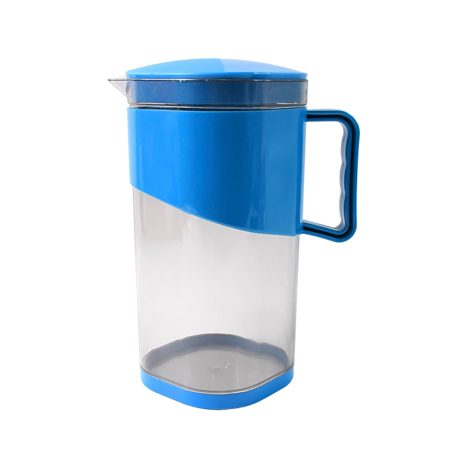 BPA-Free Plastic Water & Juice Jug with Lid and Handle