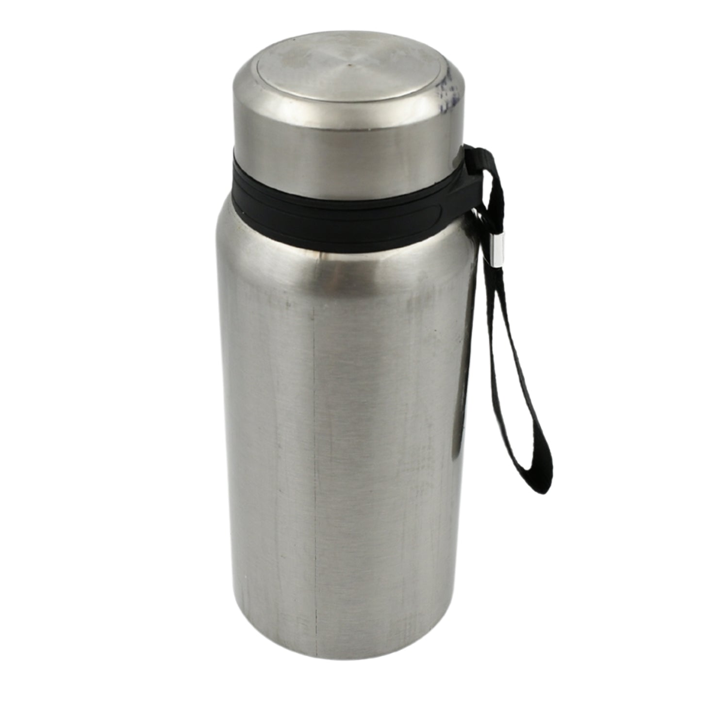 Stainless Steel Water Bottle With Dori Easy to Carry Leak Proof, Rust Proof, Hot & Cold Drinks, Gym Sipper BPA Free Food Grade Quality, Steel fridge Bottle For office / Gym / School (600 Ml) - Bhavnagar Deodap