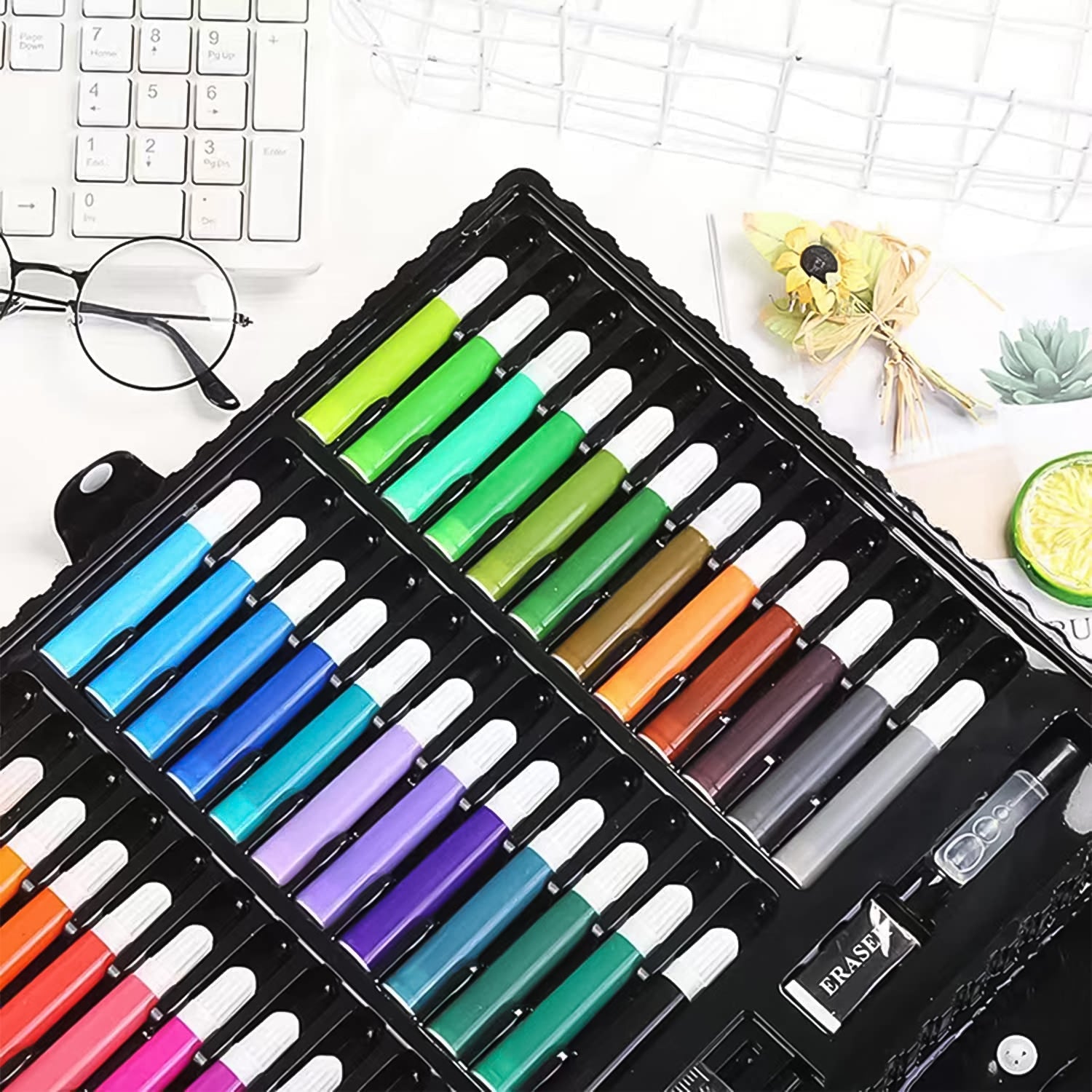 Painting & Drawing Sets for Kids (150 Pcs Set) - Bhavnagar Deodap