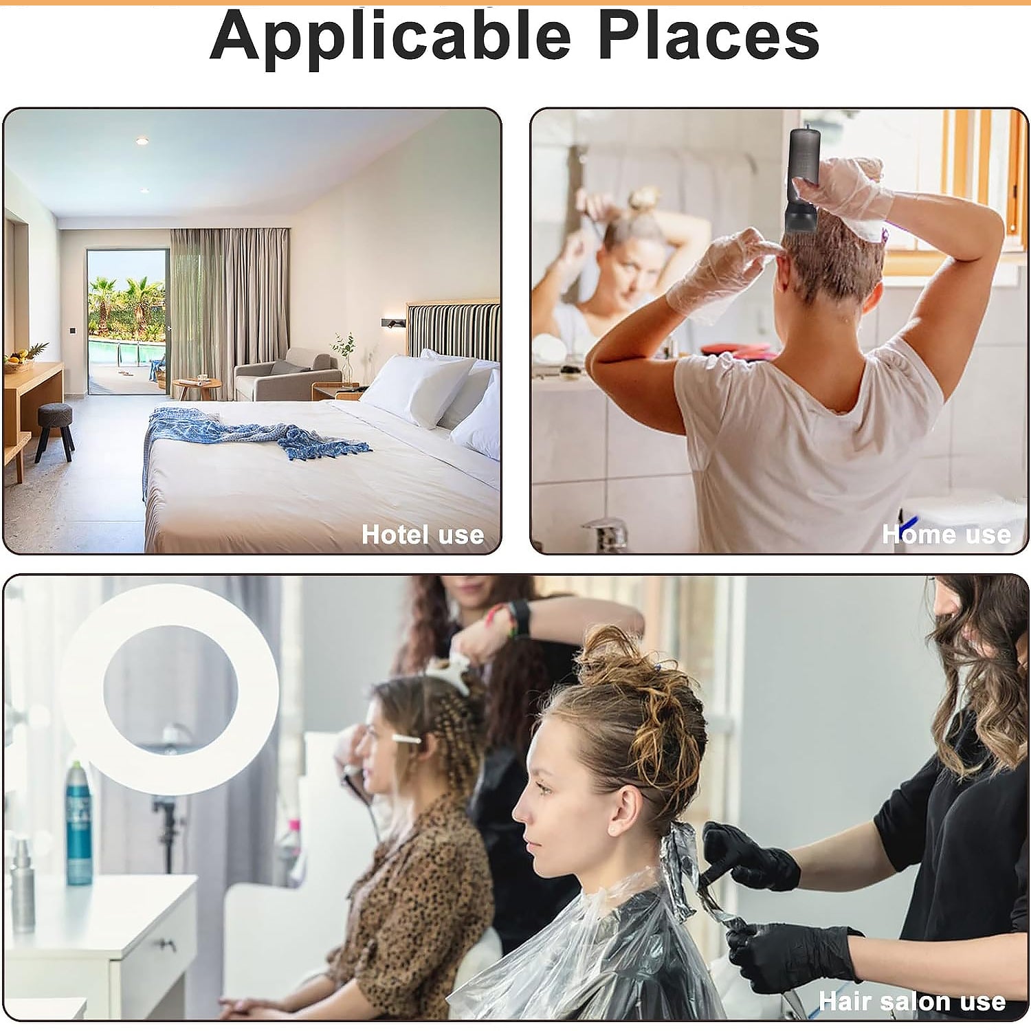 Comb Applicator Bottle, Hair Oil Applicator Bottle for Hair Dye Bottle Applicator Brush with Graduated Scale, Professional Brush Applicator Comb Hairdressing Coloring Styling Tool (1 Pc) - Bhavnagar Deodap