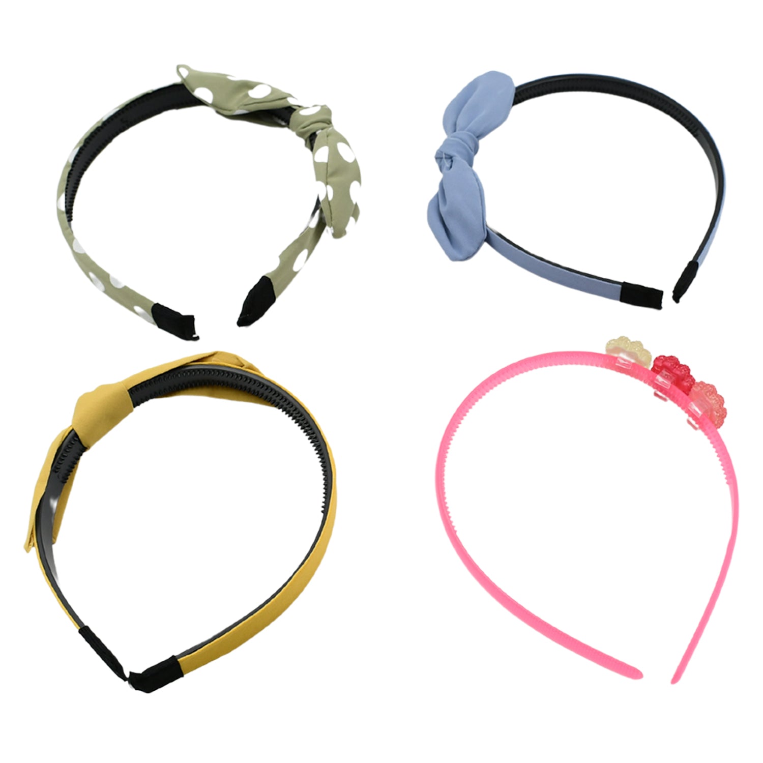 ﻿12632 Stylish Hair Accessories, Hairband / Headband for Baby Girls / Women / Hair Band Stretch Hair Accessories for Women Girls Hair Accessories Multicolor / Mix Designs - Bhavnagar Deodap