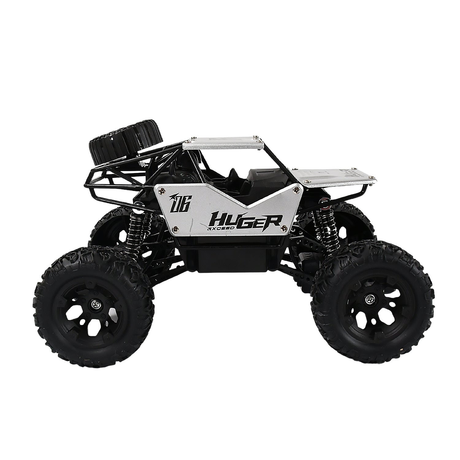 1:18 Scale Rock Crawler Monster RC Truck All Terrain Stunt Racing Car Rechargeable Indoor Outdoor Toy Car - Bhavnagar Deodap