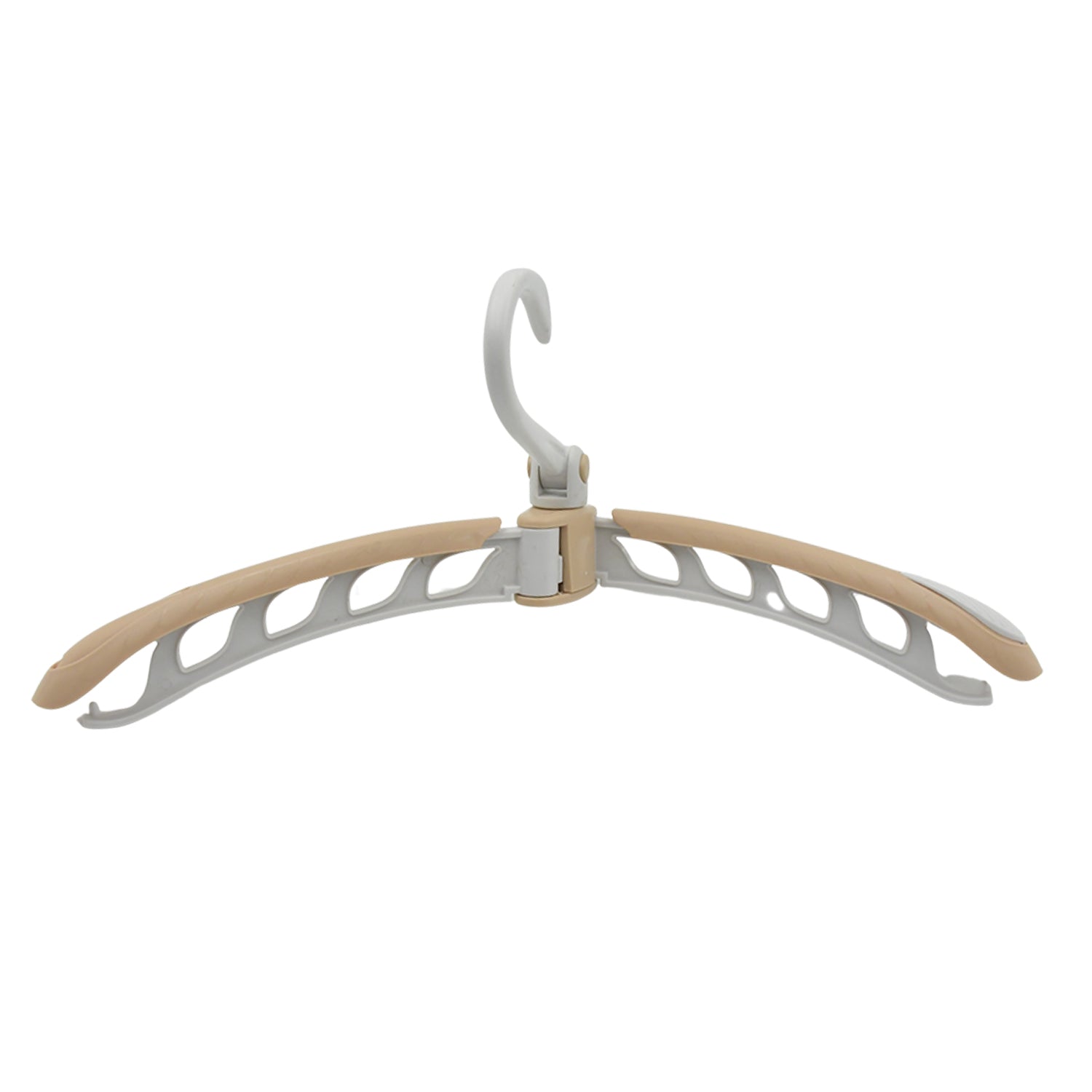 Portable Folding Clothes Hanger (1 Pc): 360° Rotation, Travel, Adjustable - Bhavnagar Deodap