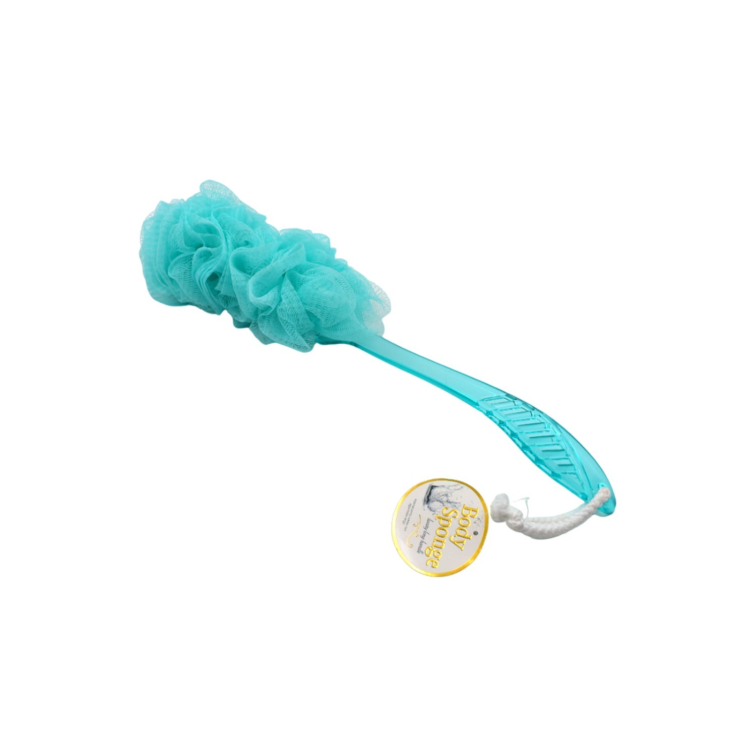 Loofah Back Scrubber for Shower, Long Handle Bath Sponge Shower Brush, Soft Nylon Mesh Back Cleaner Washer, Body Bath Brush for Women and Men, Bathroom Shower Accessories (45 Cm) - Bhavnagar Deodap