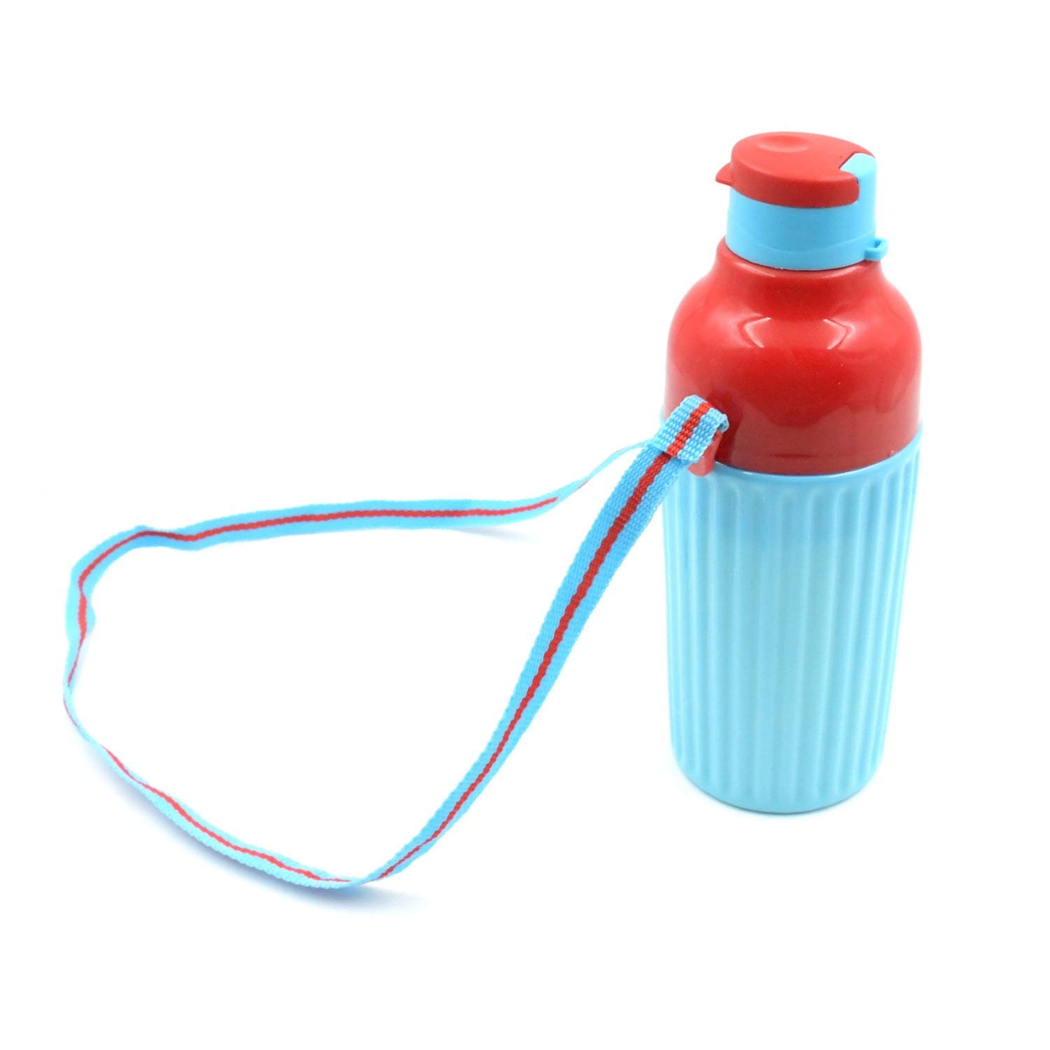 Plastic Sports Insulated Water Bottle with Dori Easy to Carry High Quality Water Bottle, BPA-Free & Leak-Proof! for Kids' School, For Fridge, Office, Sports, School, Gym, Yoga (1 Pc / 500ML) - Bhavnagar Deodap