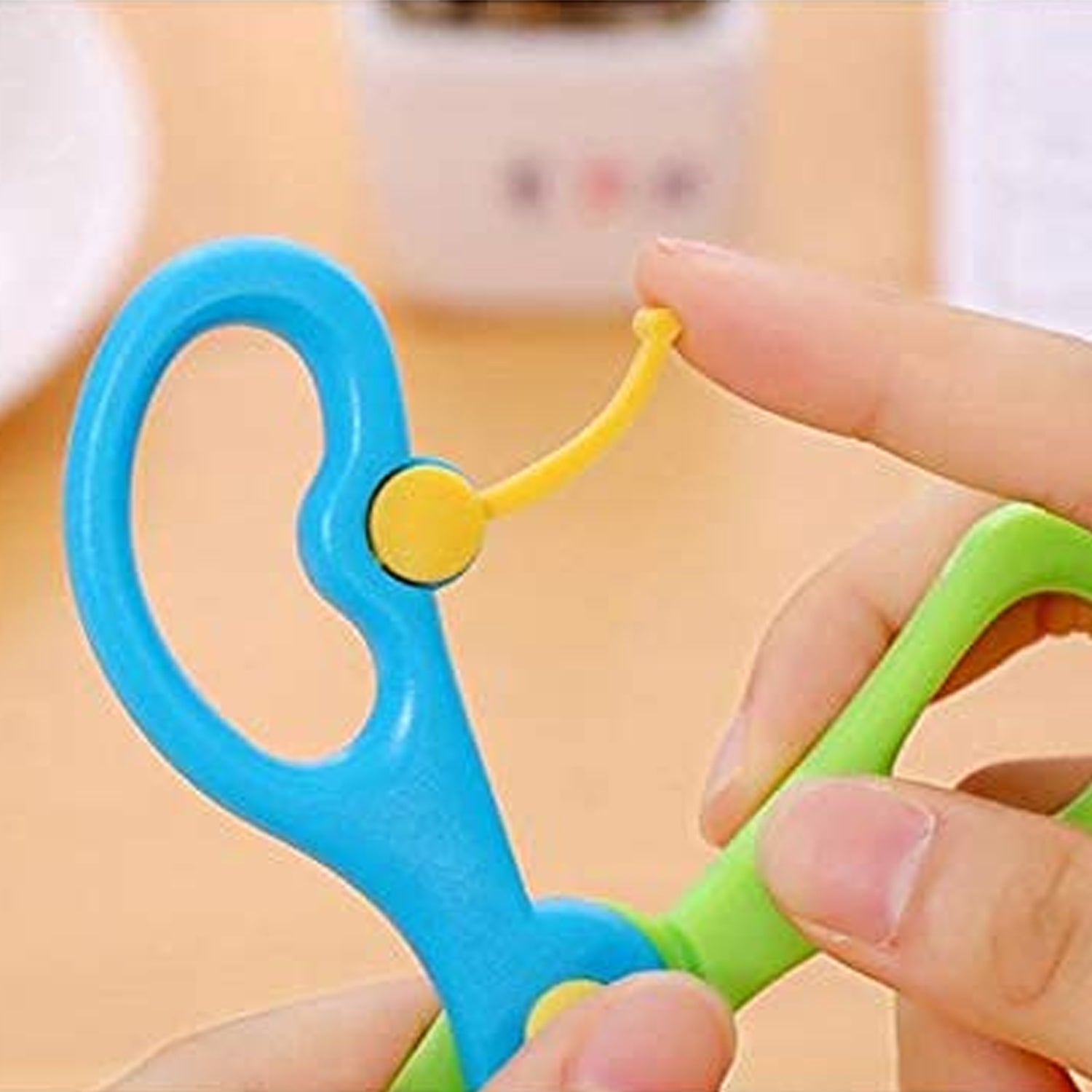 Plastic Safety Scissor, Pre-School Training Scissors. - Bhavnagar Deodap