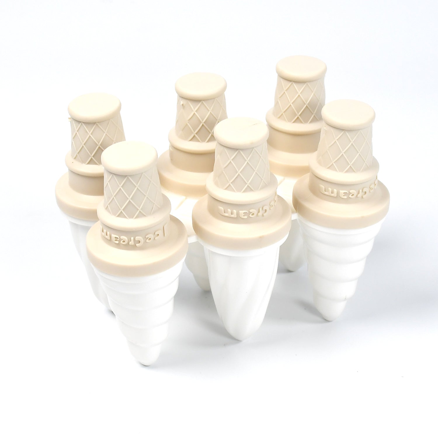 6 Pc ice candy maker Ice Cream Mold used for making ice-creams in all kinds of places including restaurants and ice-cream parlours etc. - Bhavnagar Deodap