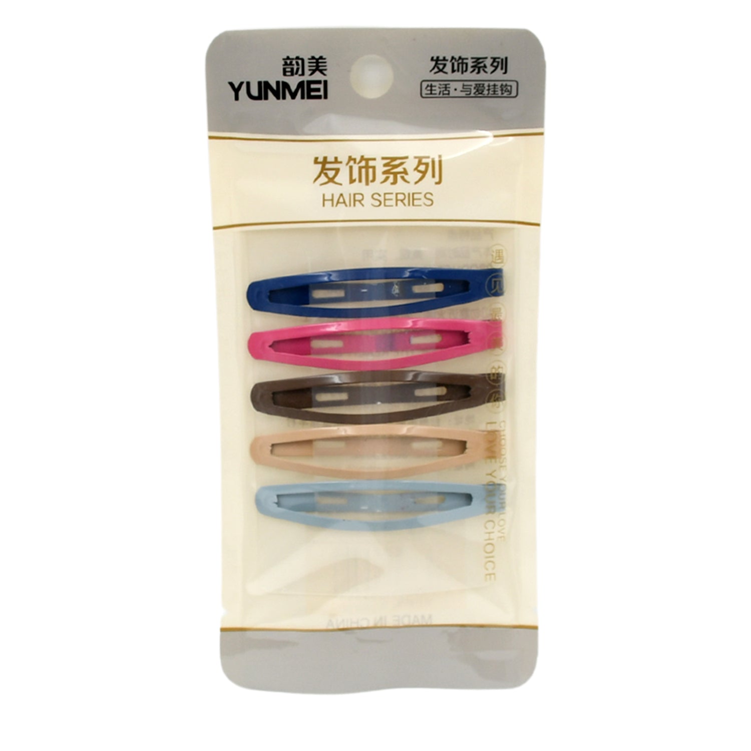 Stylish Women Metal Hairpins Sweet Cute Girls DIY Barrettes Clip for Hair Accessories (5 pcs set) - Bhavnagar Deodap