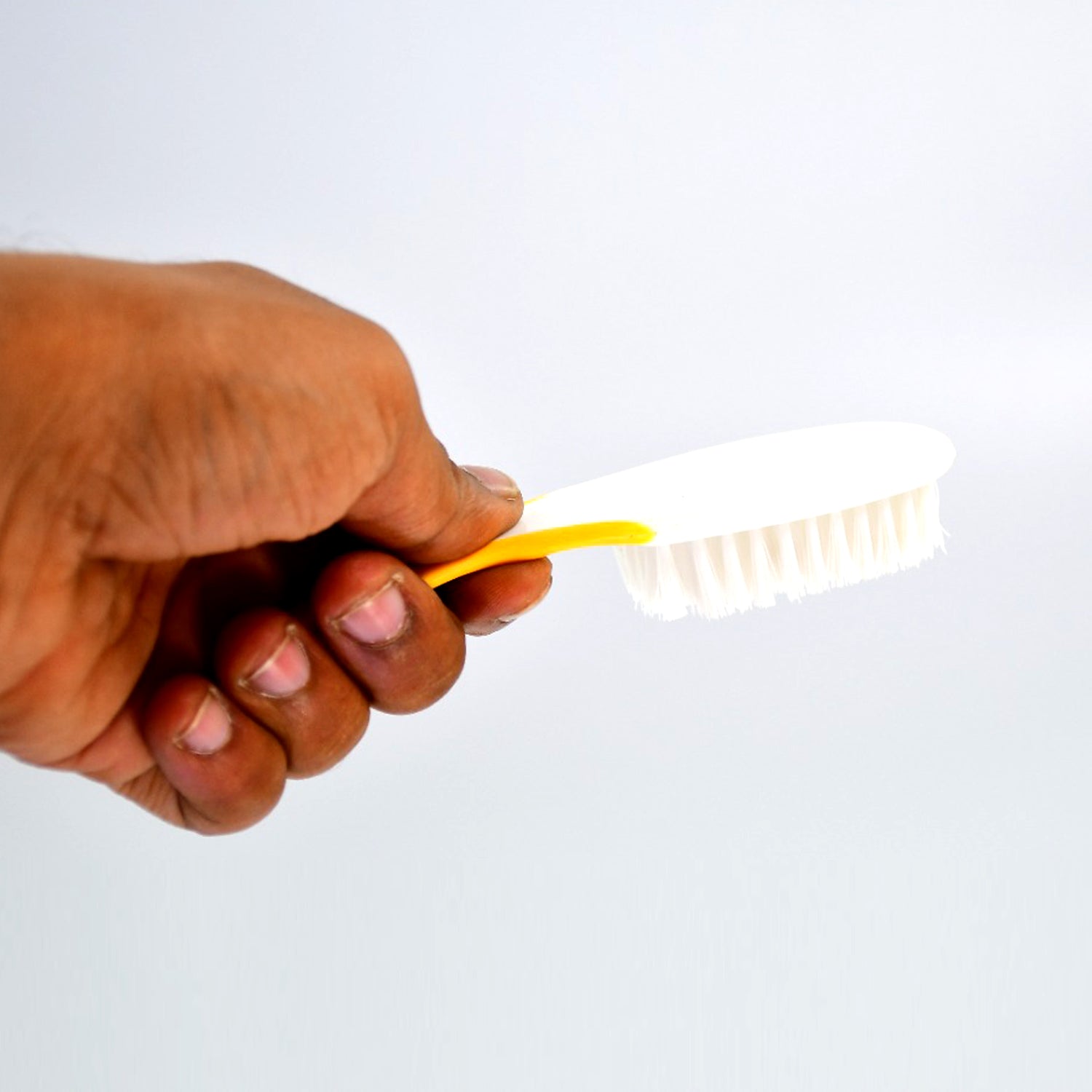 Handle Grip Nail Brush, Fingernail Scrub Cleaning Brushes for Toes and Nails Cleaner, Pedicure Brushes for Men and Women - Bhavnagar Deodap