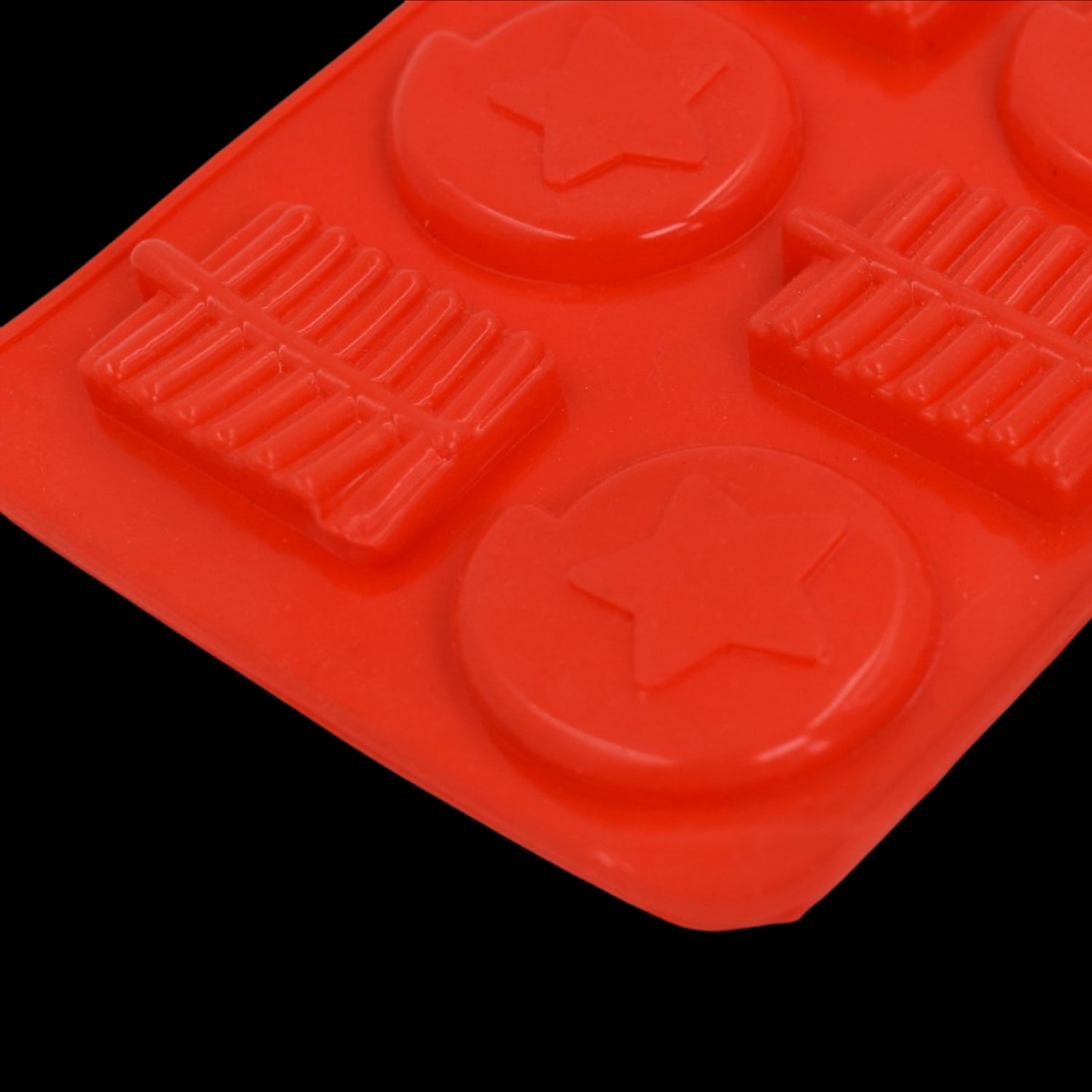 6 Cavity Silicone Mold Tray: Perfect for Chocolates, Cakes & More! - Bhavnagar Deodap