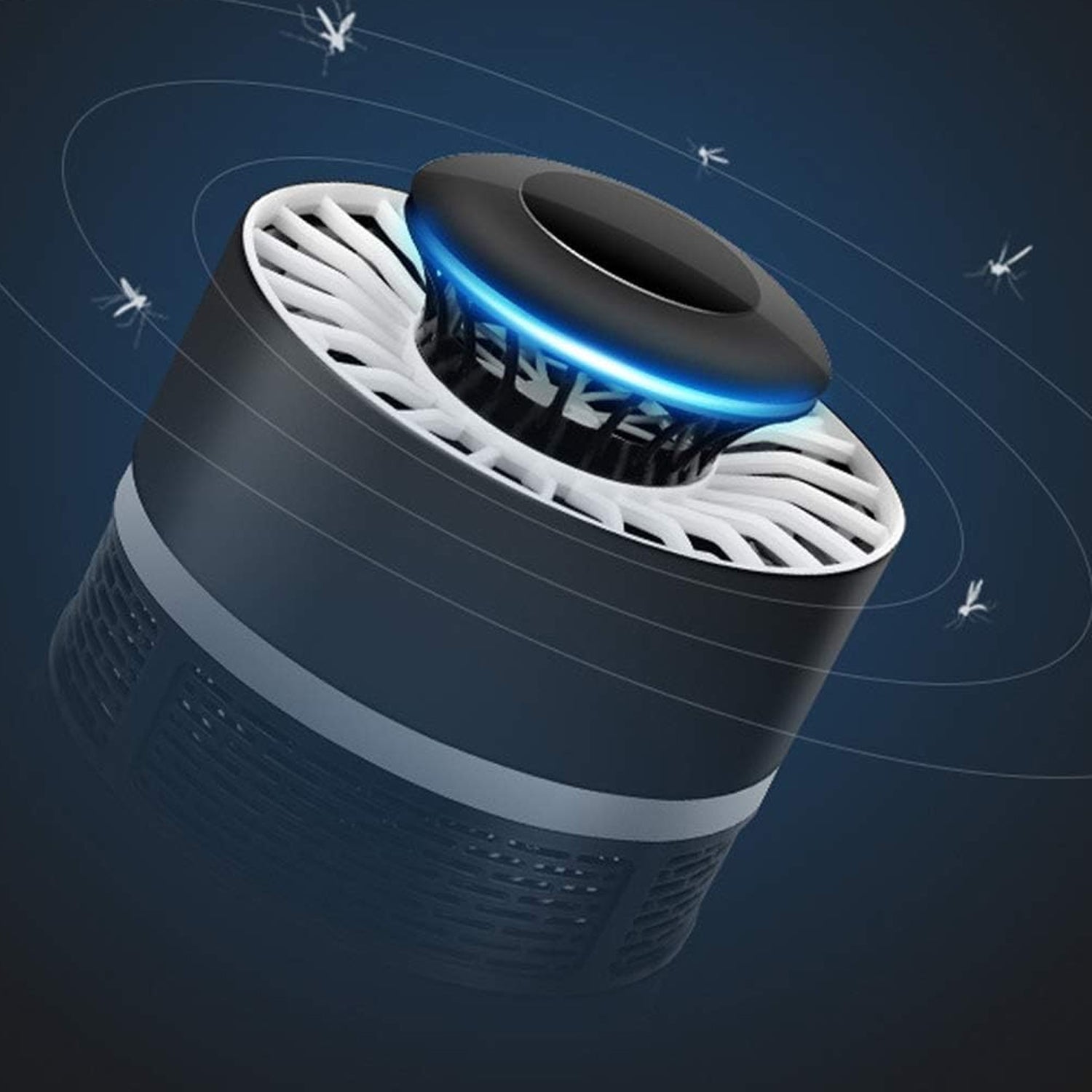 Mosquito Killer Light 5W USB Smart Optically Controlled Insect Killing Lamp Use Forbad room - Bhavnagar Deodap