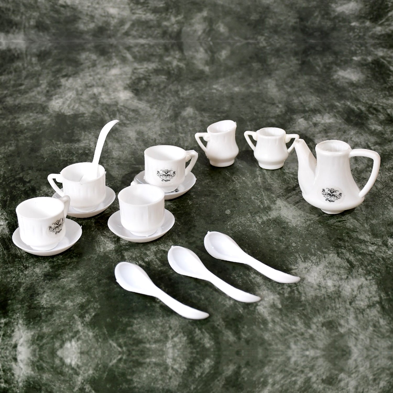 Coffee Kitchen Plastic Set Toy for Kids, Boys & Girls (15Pcs)