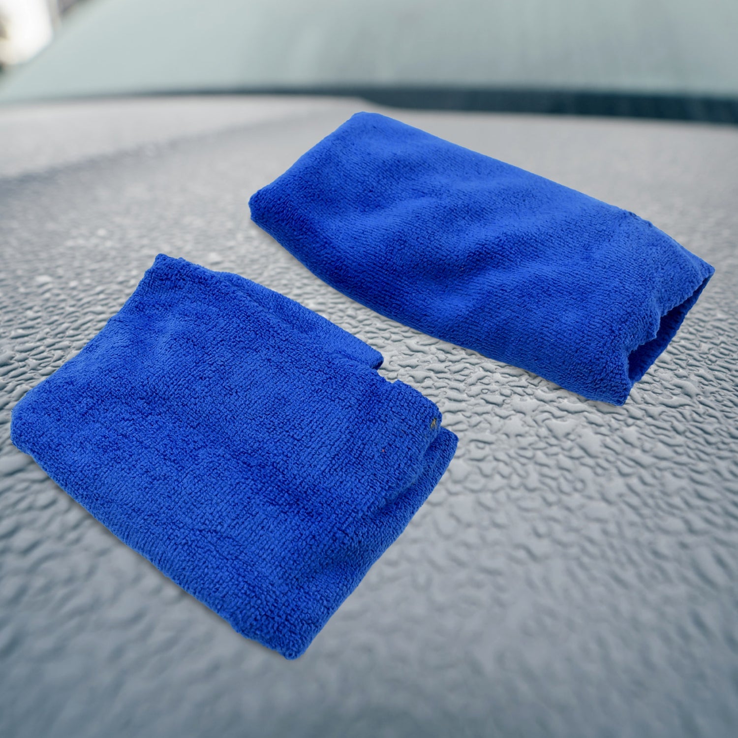 Car / Bike Cleaning Combo Microfiber Car Wash Sponge and Gloves, Automobile Cleaning Sponges, 2 Wash Towel, 1 Brush, 1 Sponge, 1 Gloves, Car Wash Cleaning Tools Kit (5 Pcs Set) - Bhavnagar Deodap