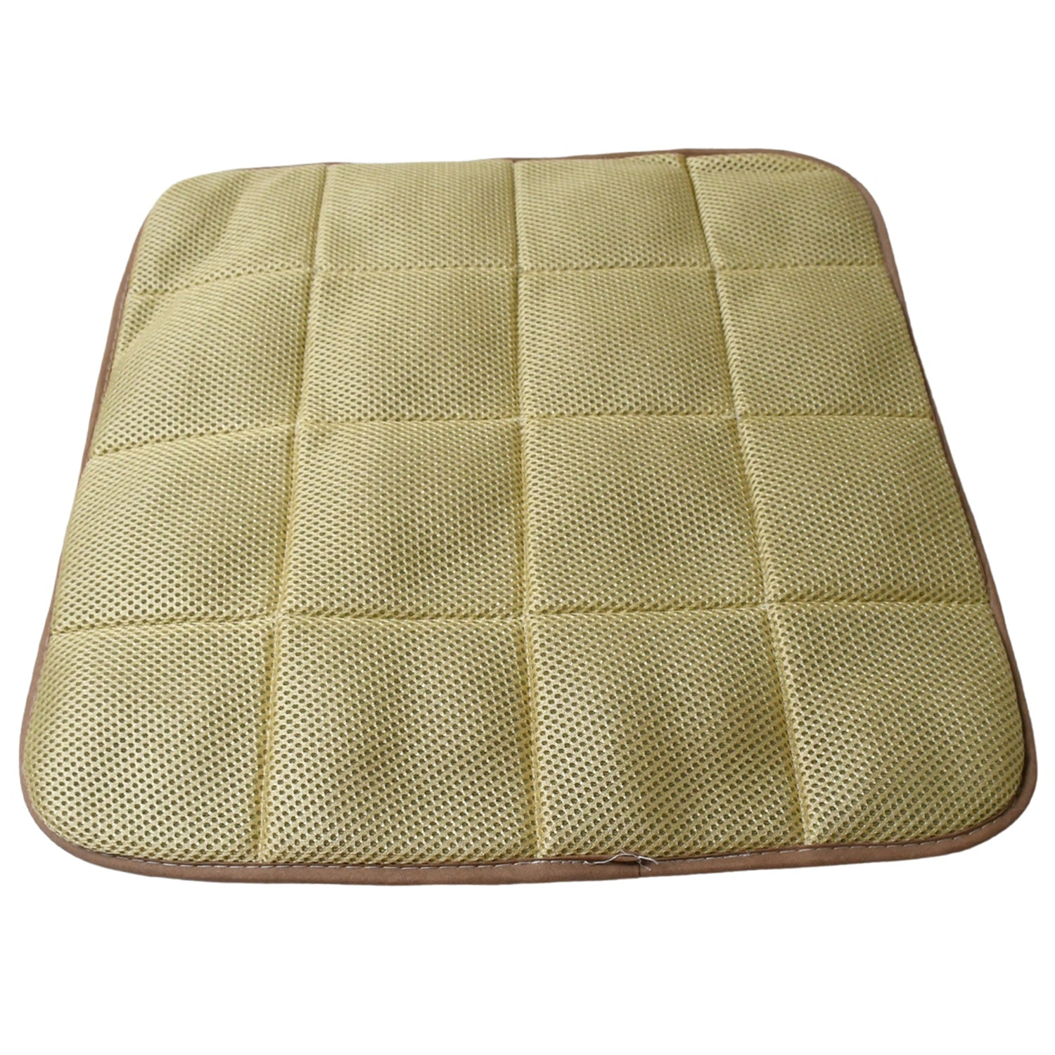 Square Shaped Bamboo Charcoal Filled Car Auto Seat Cushion Mat Cover - Bhavnagar Deodap