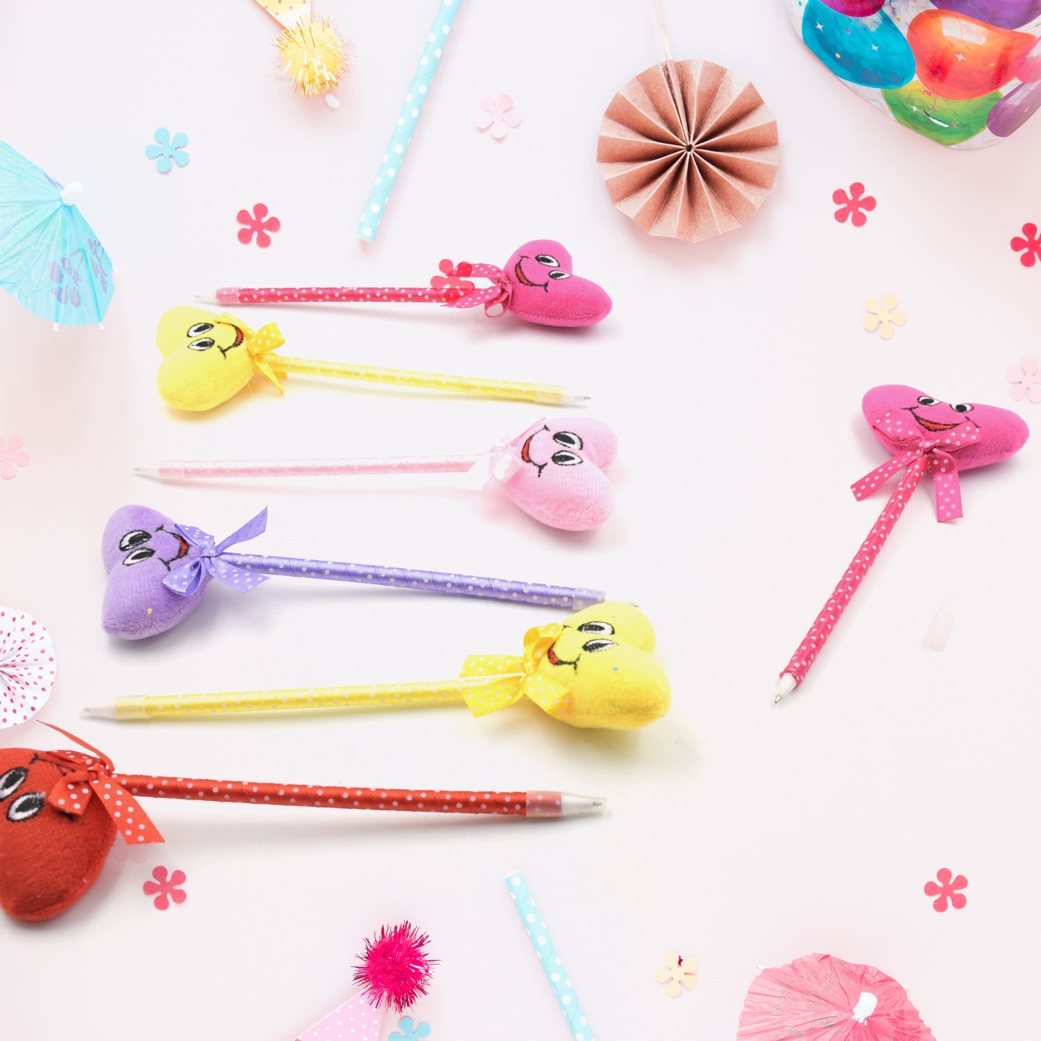 Ball Pen Smooth Writing For Wedding , Events & Multiuse Pen  Best Pen l Use for Kids (12 Pcs Set Mix Design & Color) - Bhavnagar Deodap