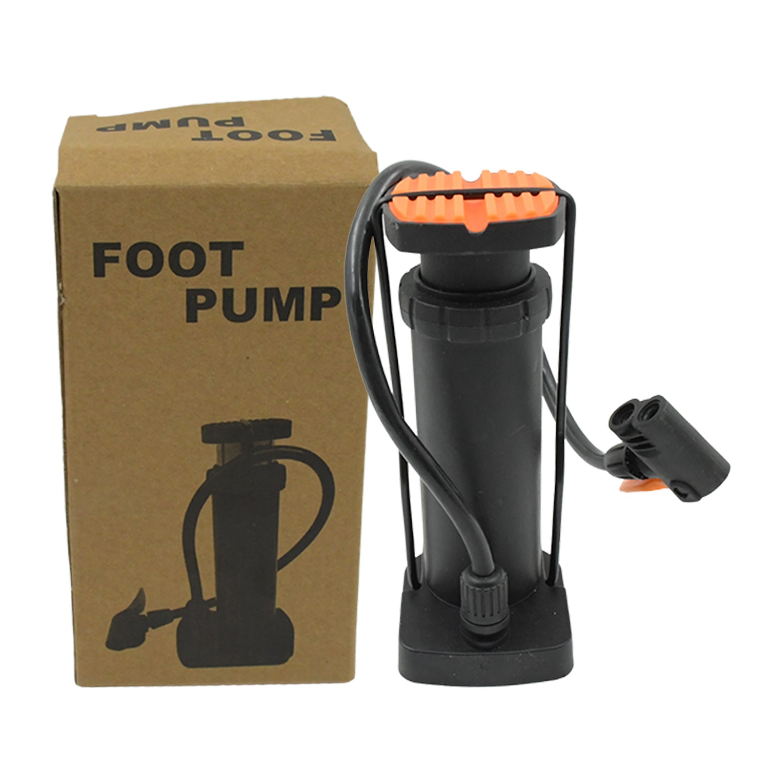 Portable Mini Foot Pump for Bicycle, Bike, and Car - Bhavnagar Deodap