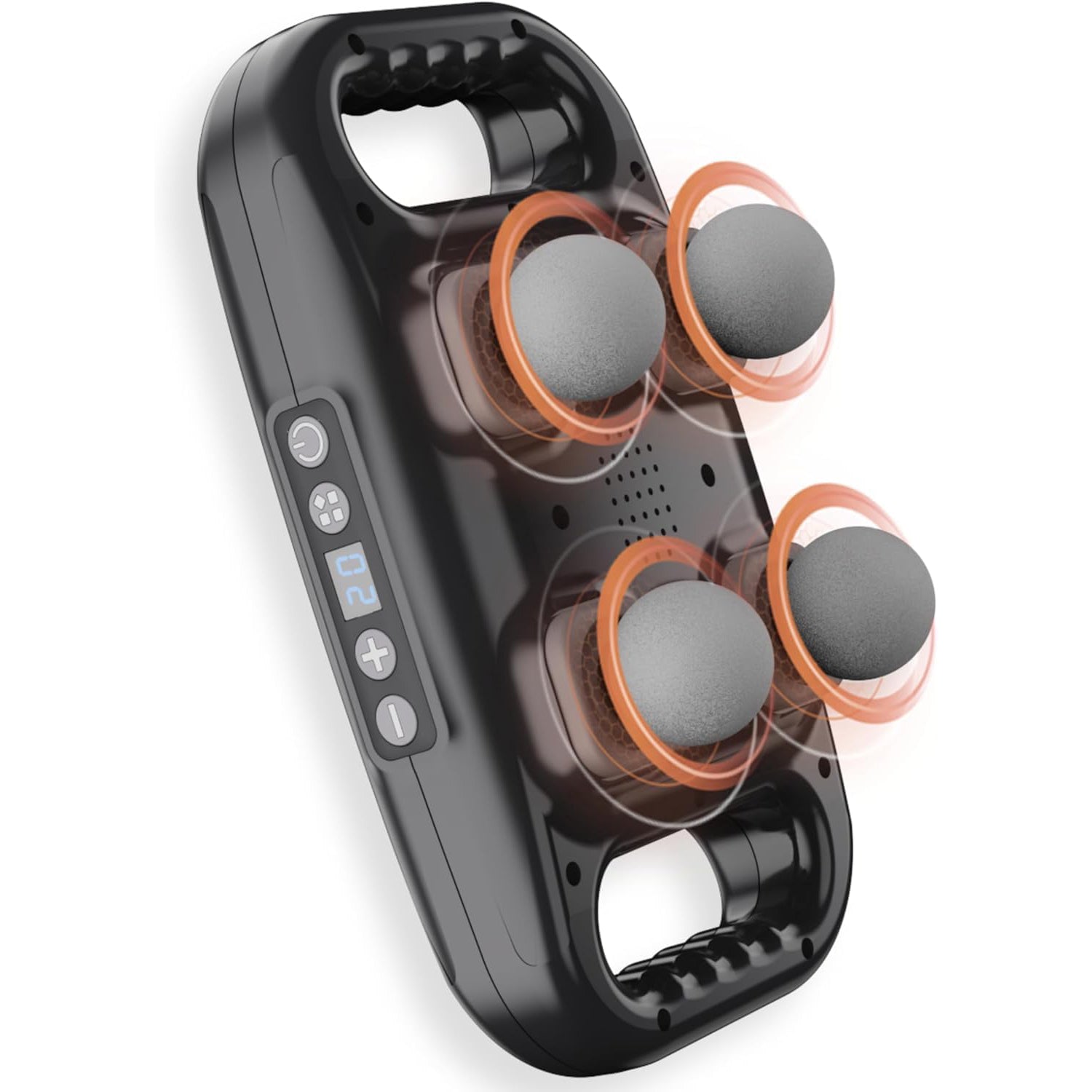 Handheld Full Body Massager 4-Head Massage Gun (1 Pc / Mix Color) - Bhavnagar Deodap