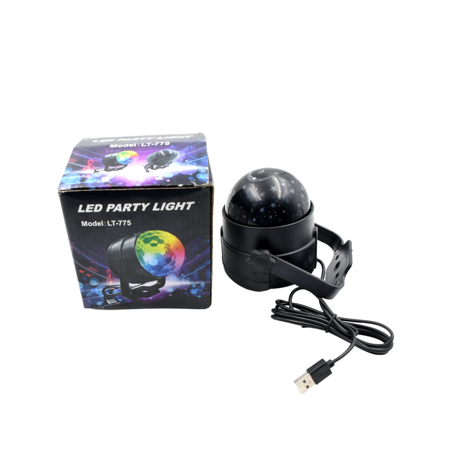 DJ Light Party Disco Light for Home Party, Led Disco Ball Colors Pattern & Modes Dancing Light for Room Rotating Bulb Magic Lights for Diwali, Wedding Holiday Party, Party Gift Kids Birthday - Bhavnagar Deodap