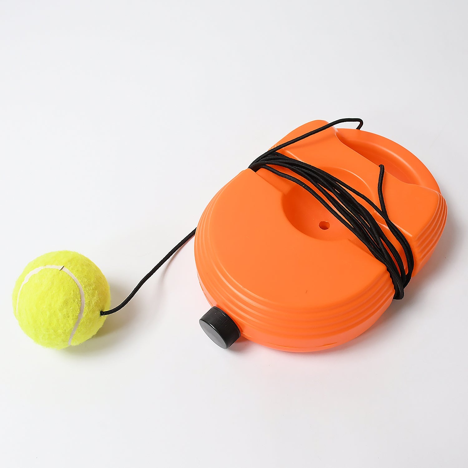 Tennis Trainer Rebound Ball with String, Convenient Tennis Training Gear, Tennis Practice Device Base for Kids Adults - Bhavnagar Deodap