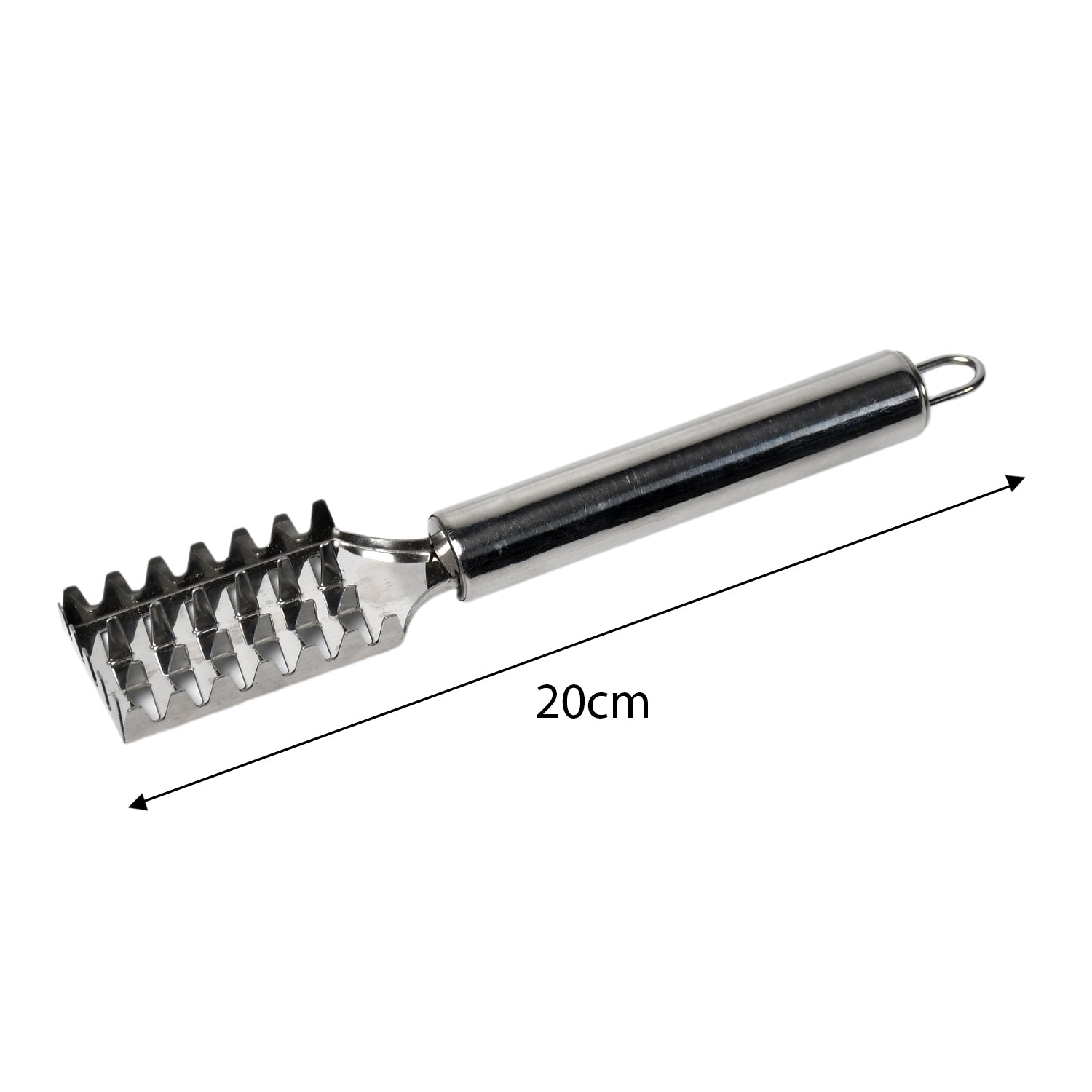Fish Scale Remover Scraper Stainless Steel Fish Cutting Tools Sawtooth Easily Remove Fish Scales-Cleaning Brush Scraper Kitchen Tool- - Bhavnagar Deodap