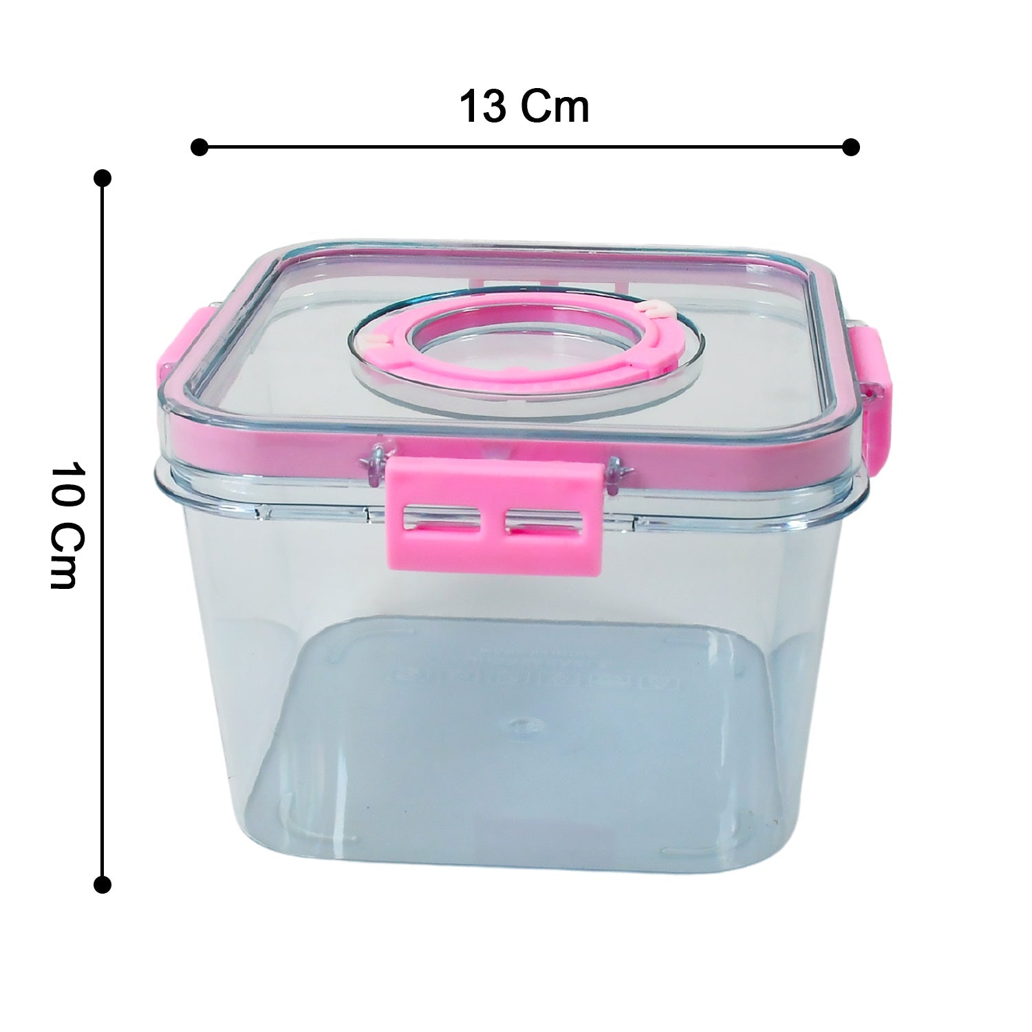 High Quality Plastic Food Storage Container Clear Washable Refrigerator Food Box Food Container Fruit Box Container with Lid (1400 ML) - Bhavnagar Deodap