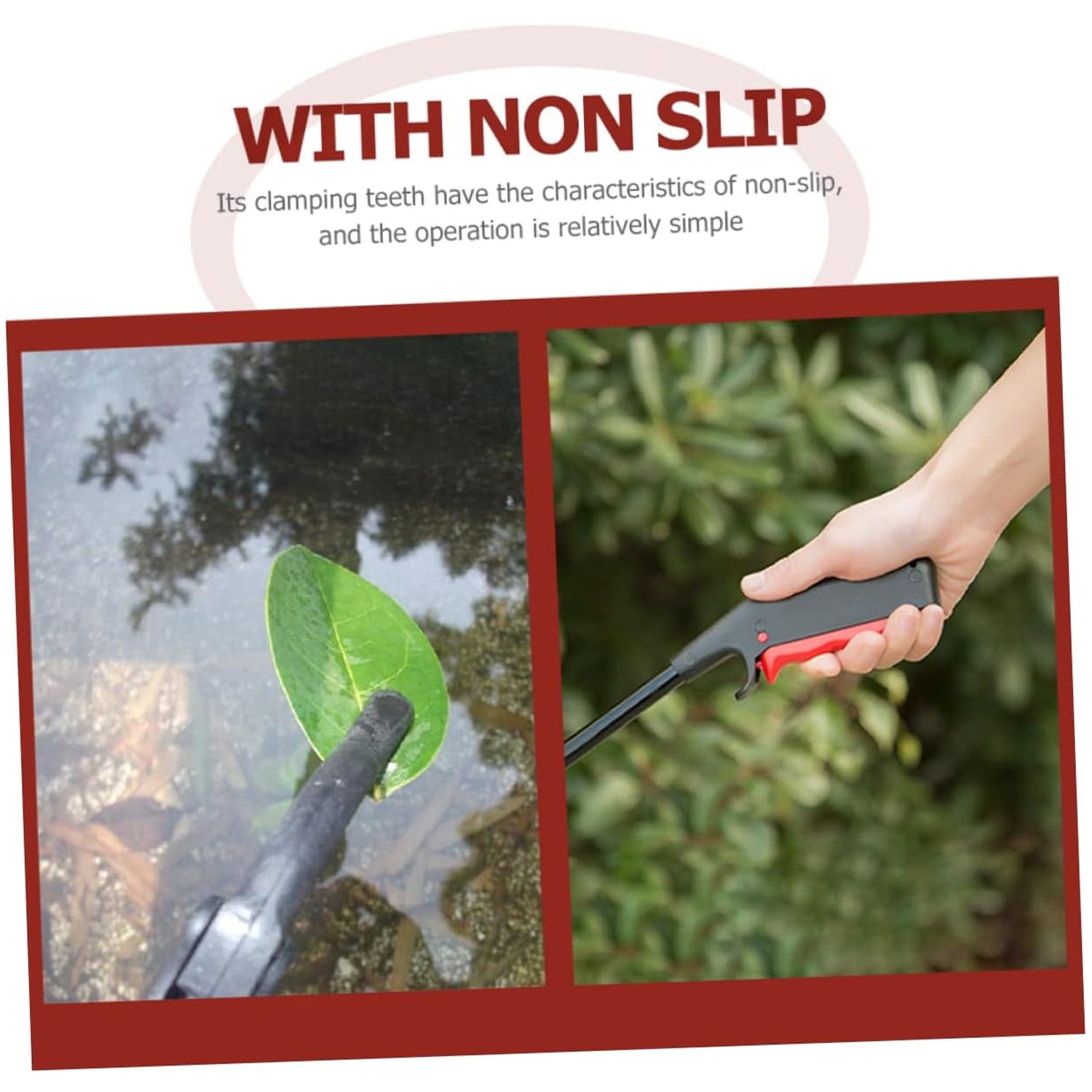 Extra Long Pickup Aid Trash Picker Upper, Rotating Hand, Heavy Duty Grip Arm - Reaching Assist for Litter, Elderly, Garden  Disabled, Handicap Arm - Bhavnagar Deodap