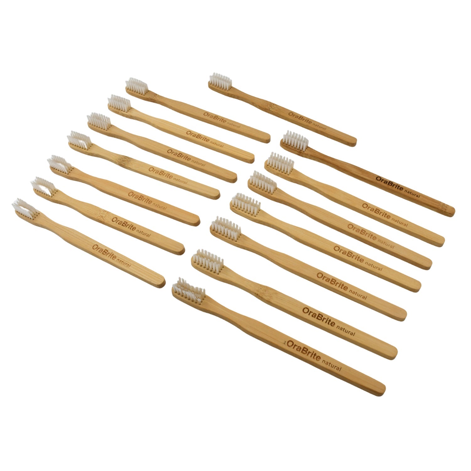 Bamboo Wooden Toothbrush Soft Toothbrush Wooden Child Bamboo Toothbrush Biodegradable Manual Toothbrush for Adult, Kids (15 pcs set / With Round Box) - Bhavnagar Deodap