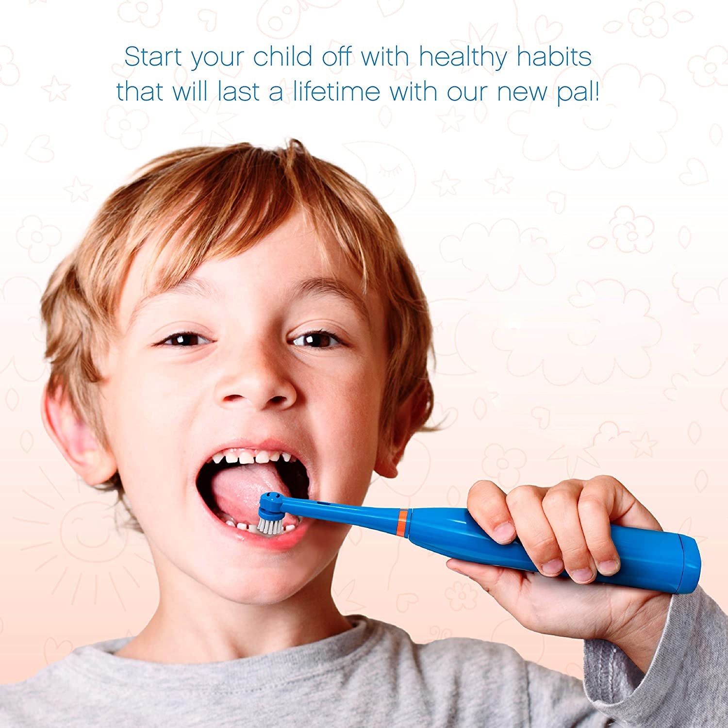 Electric Toothbrush Battery Operate For Home & Travelling Use - Bhavnagar Deodap
