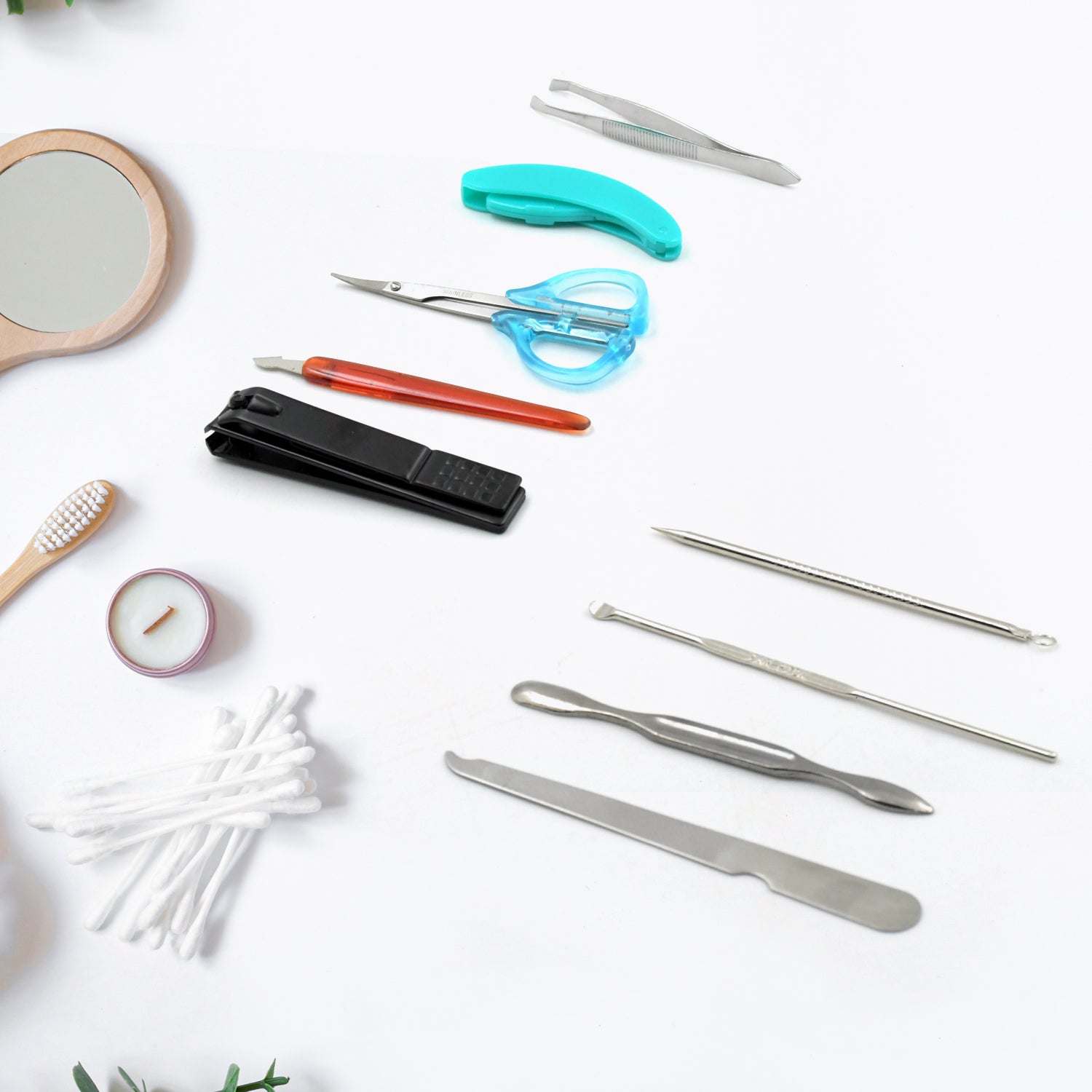 9pc Nail Clipper Kit, Fingernail Clipper, Manicure Set, Stainless Steel Nail Cutter Set, Manicure Toe Nail Clippers Care Tools with Lightweight and Beautiful Travel Case (9Pc Set) - Bhavnagar Deodap