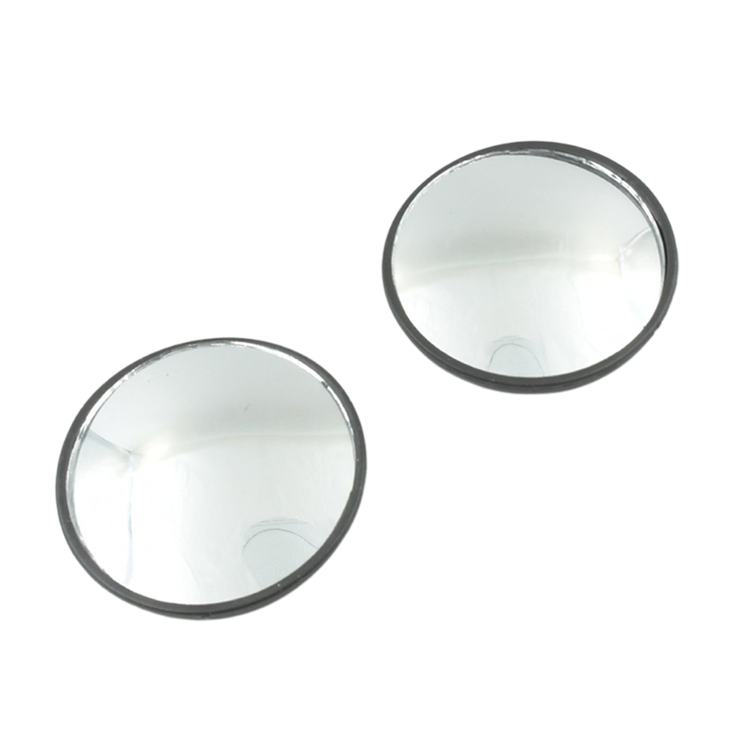 Car Blind Spot Side Mirror Round HD Glass Blindspot Mirror Convex Rear View Mirror, Car Mirror Accessories Suitable All Cars, Frameless Design (2 Pcs Set ) - Bhavnagar Deodap