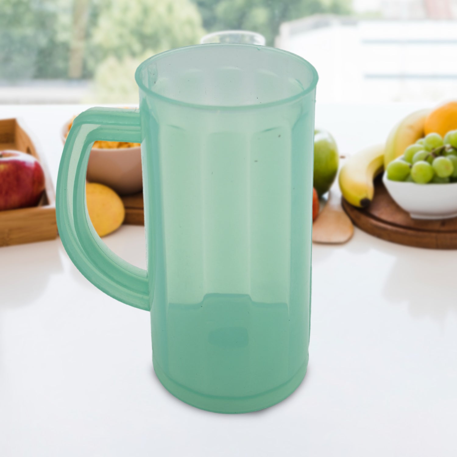 Plastic Coffee Mug With Handle Used for Drinking and Taking Coffees and Some Other Beverages in All Kinds of Places for Kitchen, Office, Home Dishwasher Safe(1 pc) - Bhavnagar Deodap