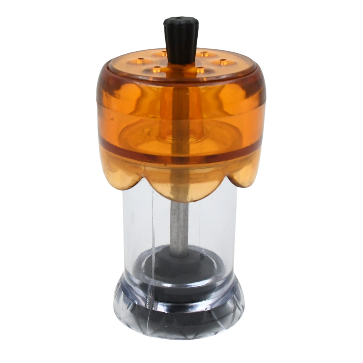 Miracle Transparent Plastic Salt and Pepper Grinder, Pepper Grinder Manual Pepper Grinding Tool, Pepper Crusher Grinder (1 Pc) - Bhavnagar Deodap