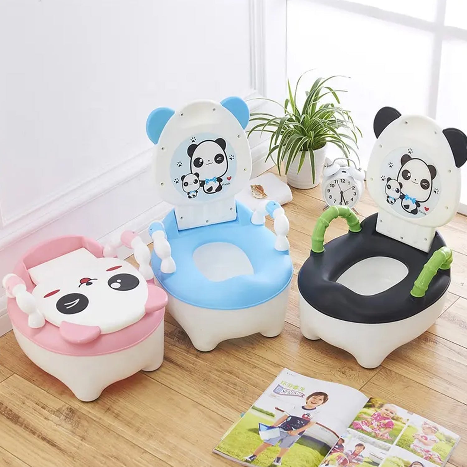 Baby portable Toilet, Baby Potty Training Seat Baby Potty Chair for Toddler Boys Girls Potty Seat for 1+ year child - Bhavnagar Deodap