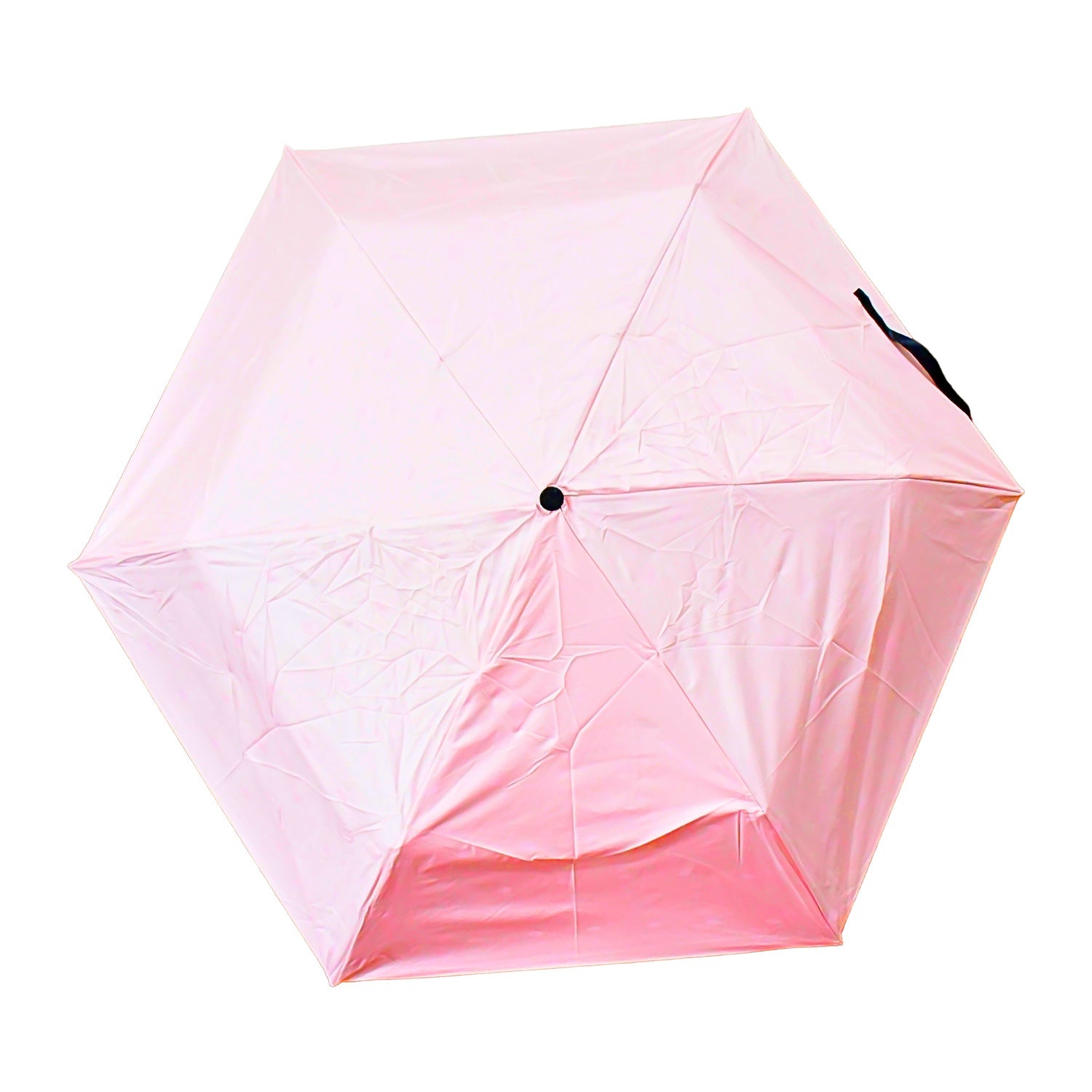 3-Fold Sun & Rain Protective Solid Foldable Umbrella, (1 Pc) - Bhavnagar Deodap