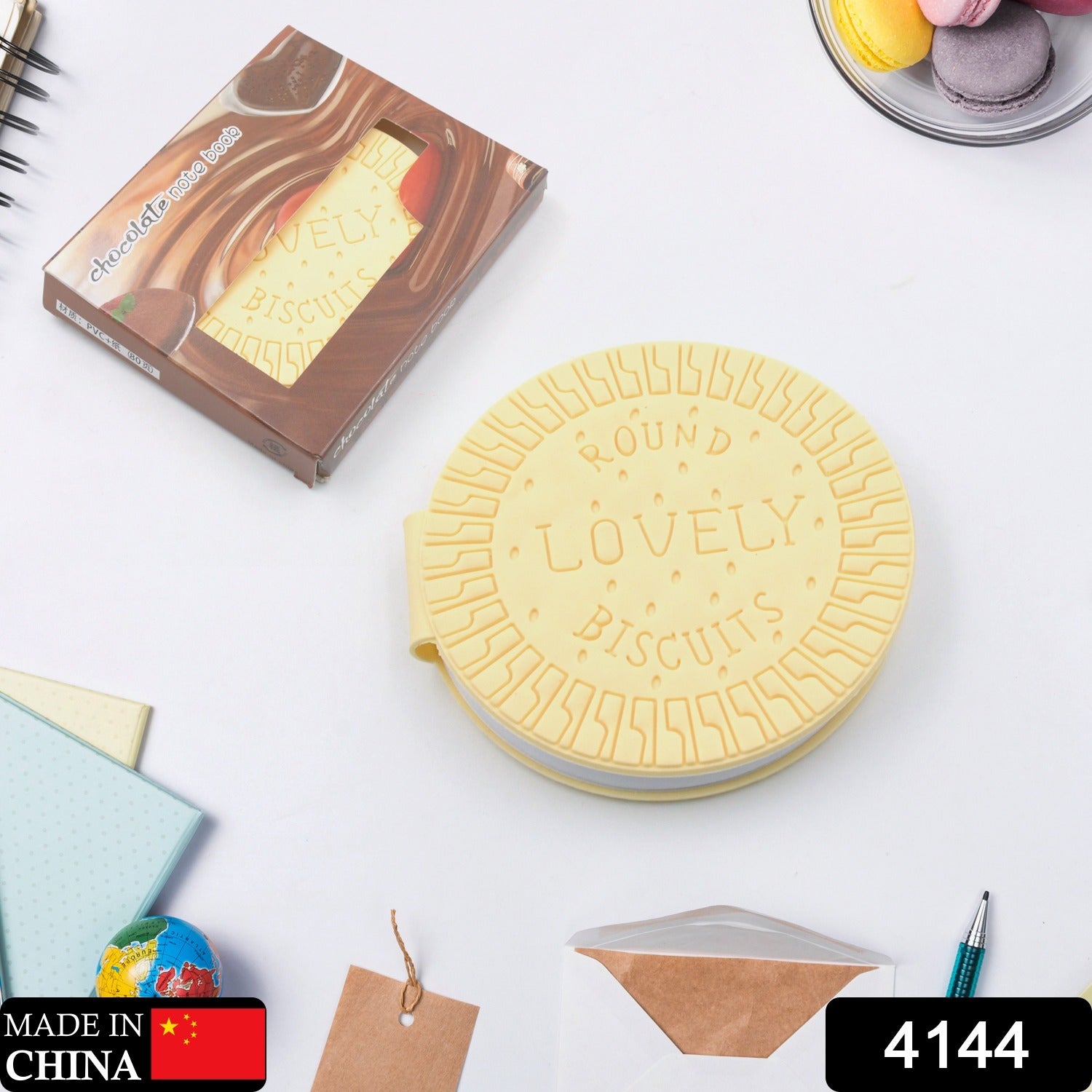 Round Chocolate Diary Notebooks Original Chocolate Smell  Writing Practice Book Early Learning Copybook Premium Chocolate Book ( 1Pc Book ) - Bhavnagar Deodap