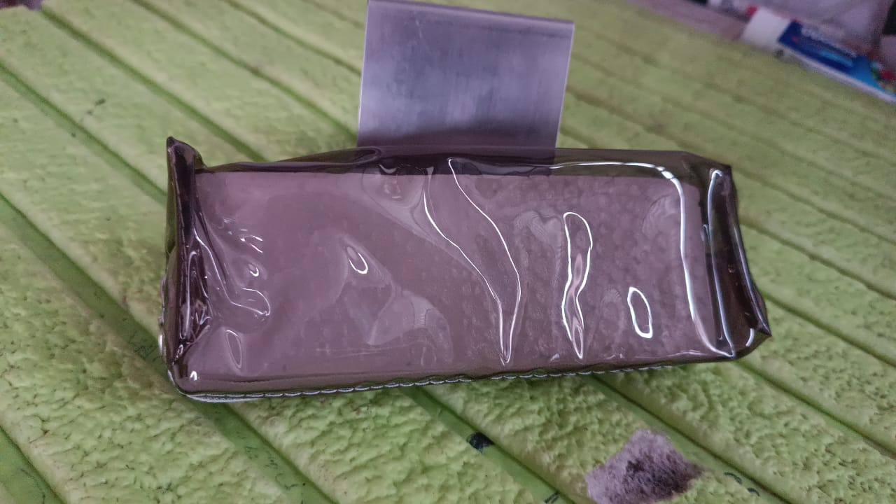 Plastic Transparent Pencil Pouch With Zipper (1 Pc) - Bhavnagar Deodap